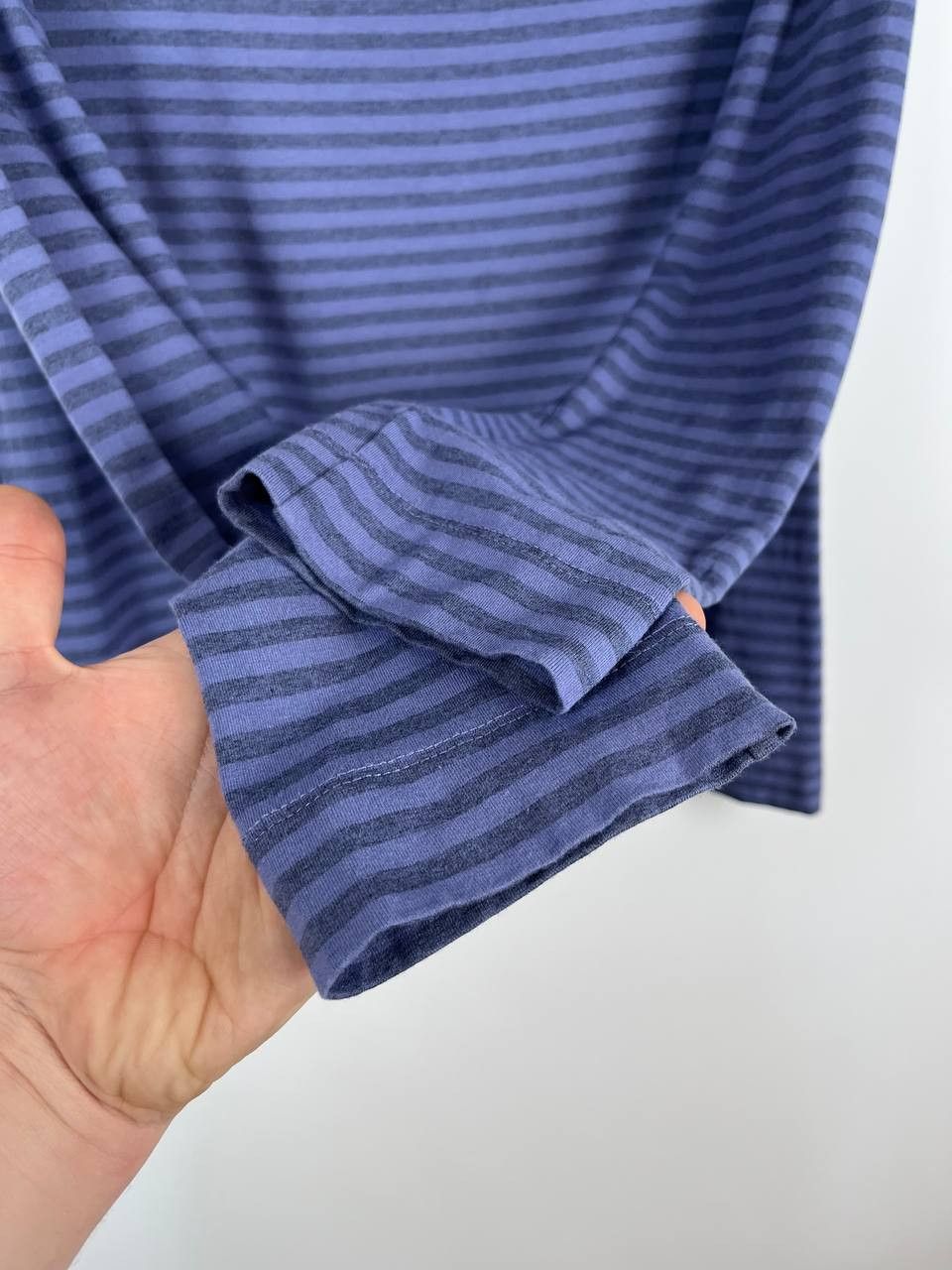 OSKA OSKA Germany Blue Striped Cowl Neck Top Size 2 M Lagenlook Size M / US 6-8 / IT 42-44 - 5 Thumbnail