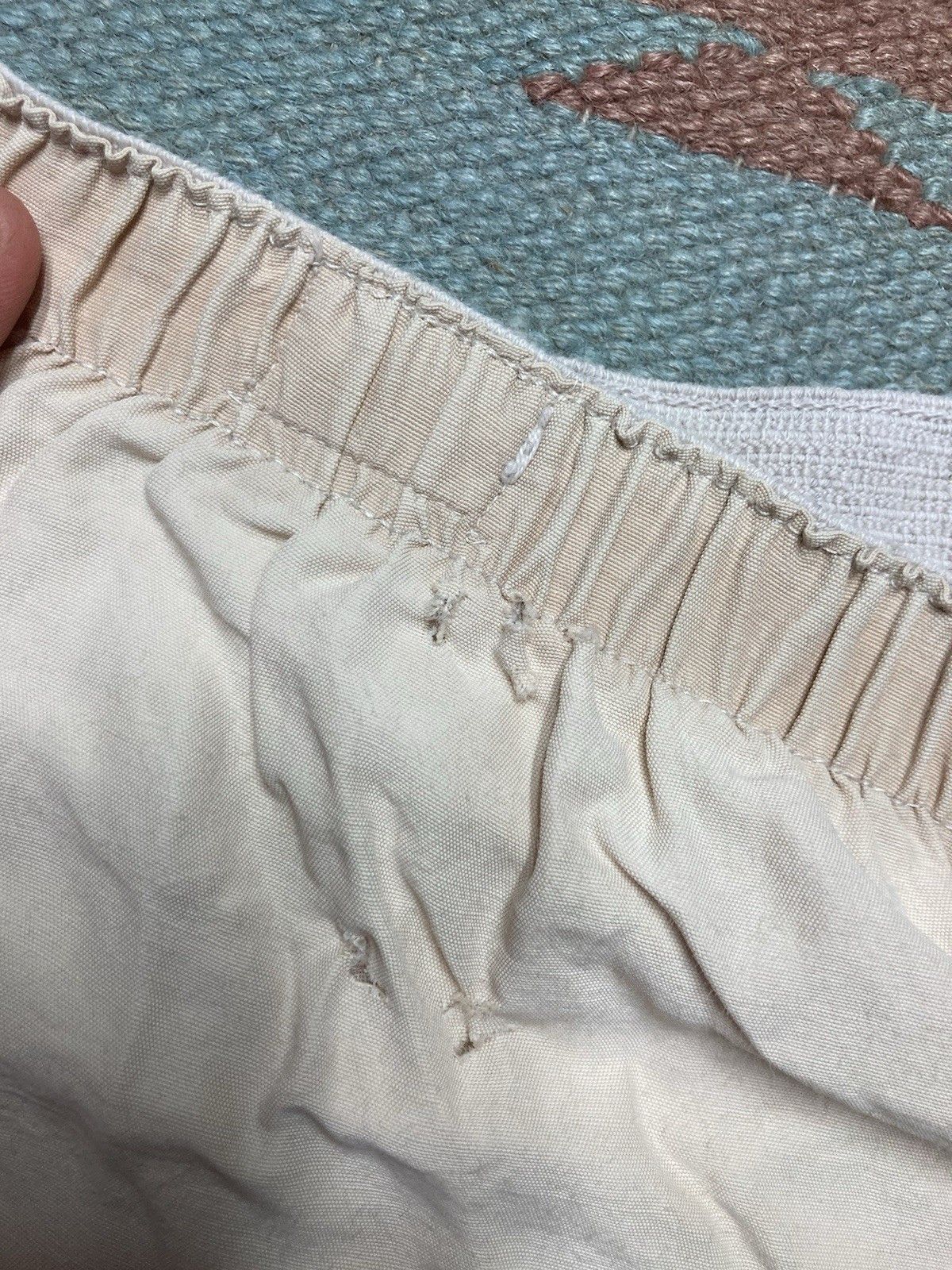 Vintage 1940s reliance MFG no tare boxer shorts rayon gym WWII 31 Size US 31 - 9 Thumbnail