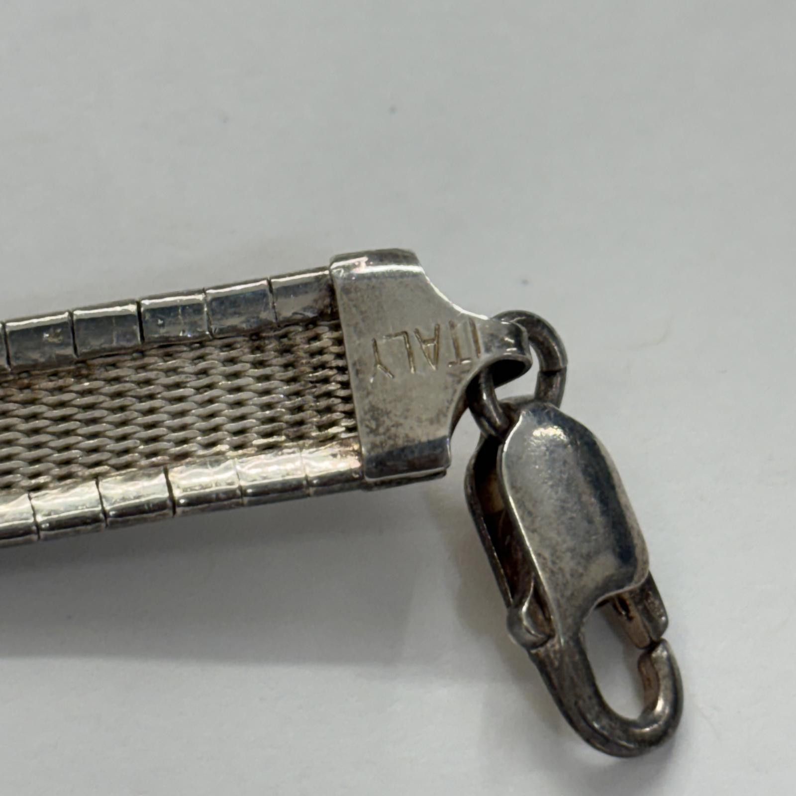 Other Vtg 90s men’s Sterling flex link bracelet Size ONE SIZE - 4 Thumbnail