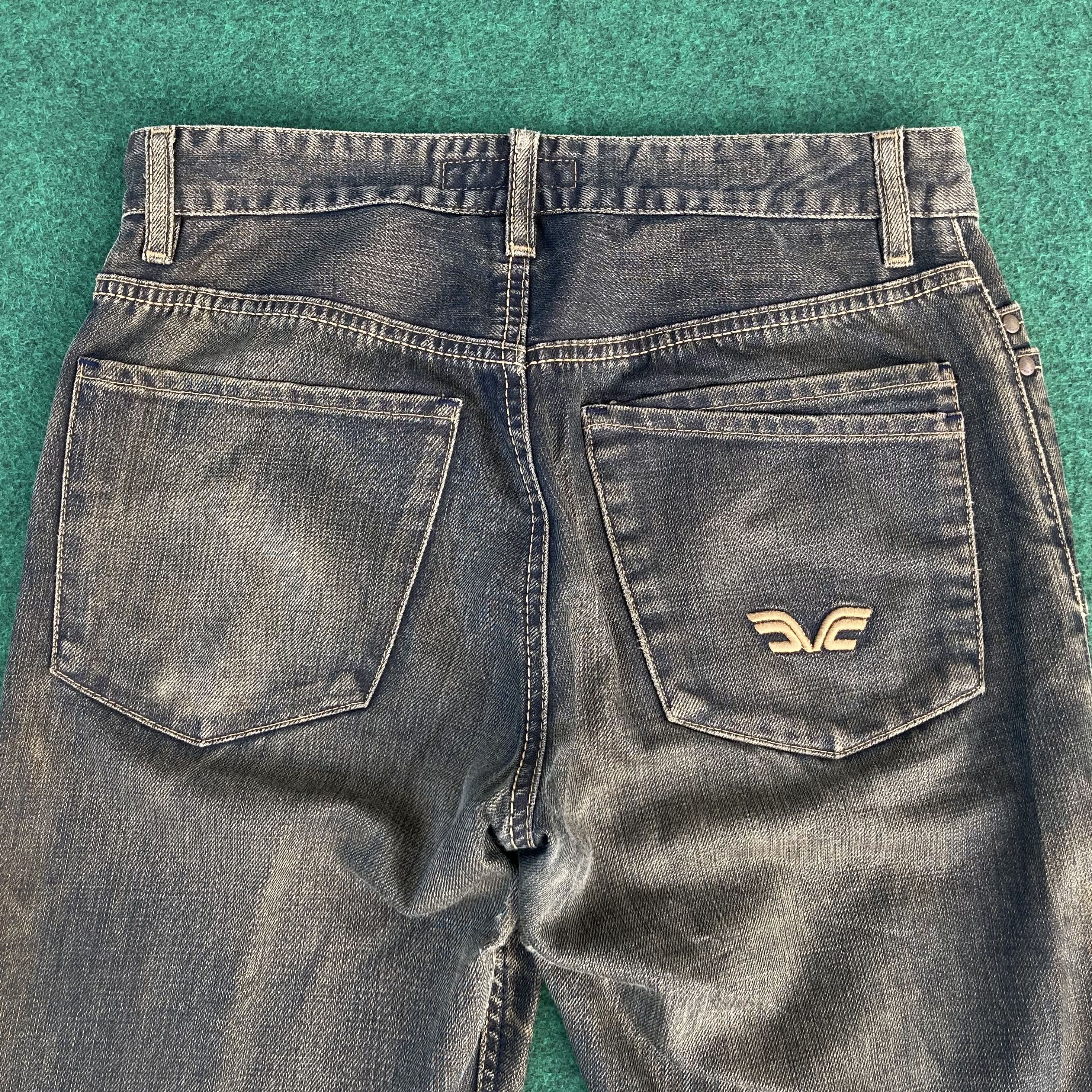 FCUK × French Connection Vtg Fcuk Jeans Flared Denim Ripped Flare Bootcut Jeans Size US 31 - 9 Thumbnail