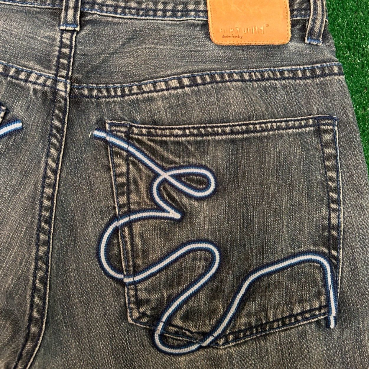 Ecko Unltd. VINTAGE Ecko UNLTD Jeans Skater Grunge Y2K Straight Loose Fit Mens 34 34x34 Blue Size US 34 / EU 50 - 5 Thumbnail