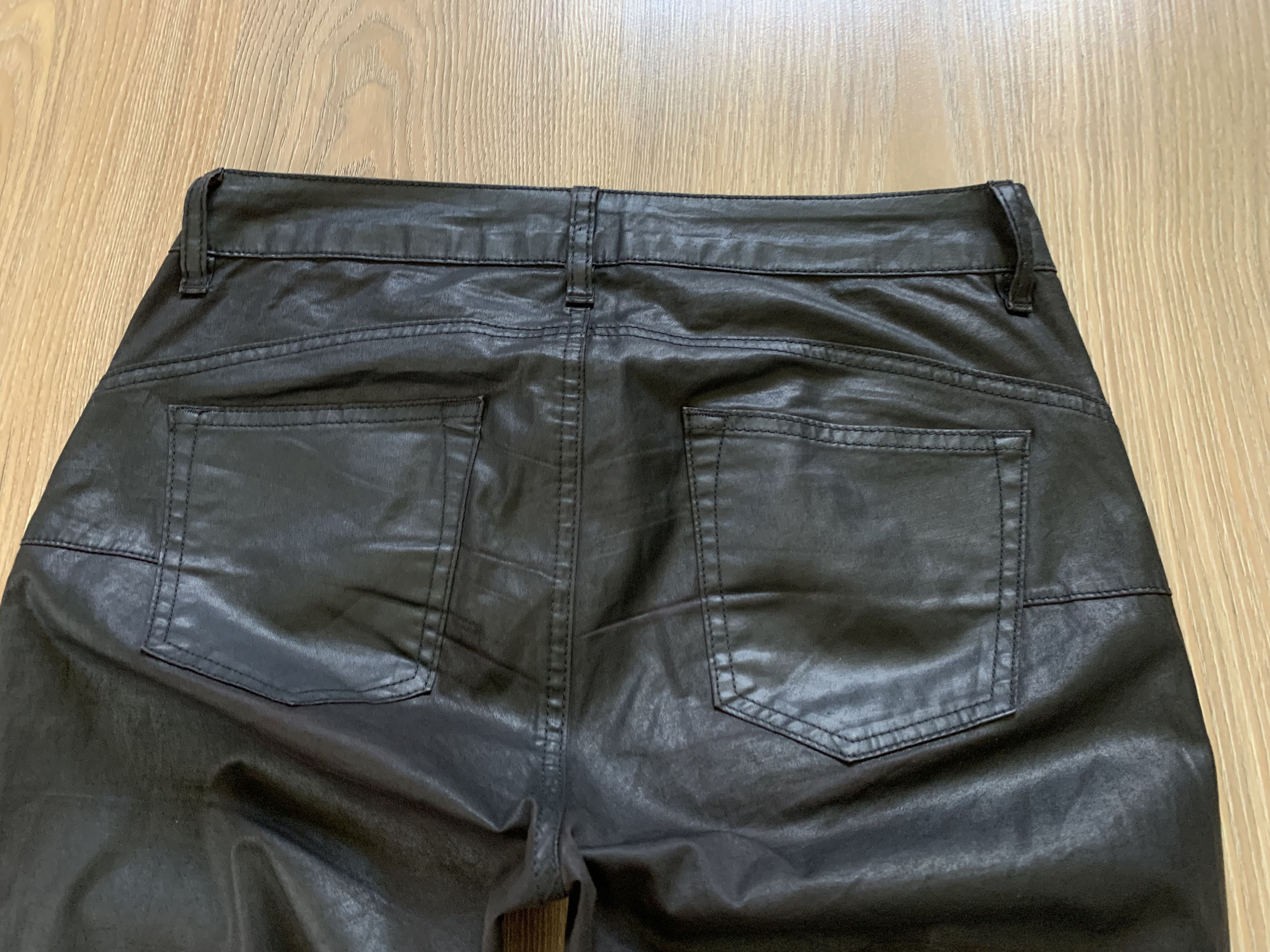 Designer Rosner Wax Black Casual Pants Size 26" / US 2 / IT 38 - 6 Thumbnail