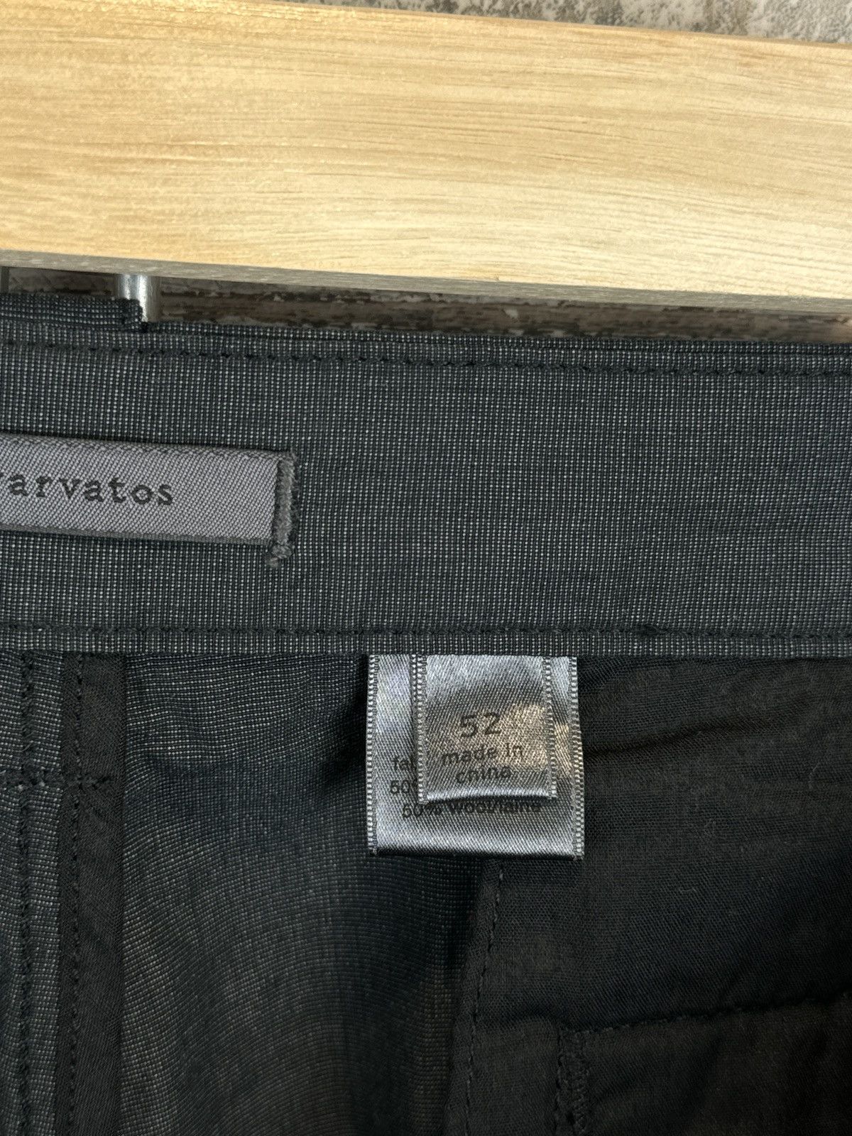 Japanese Brand × John Varvatos Mens John Varvatos pants luxury size 52 wool Japanese Size US 34 / EU 50 - 15 Thumbnail