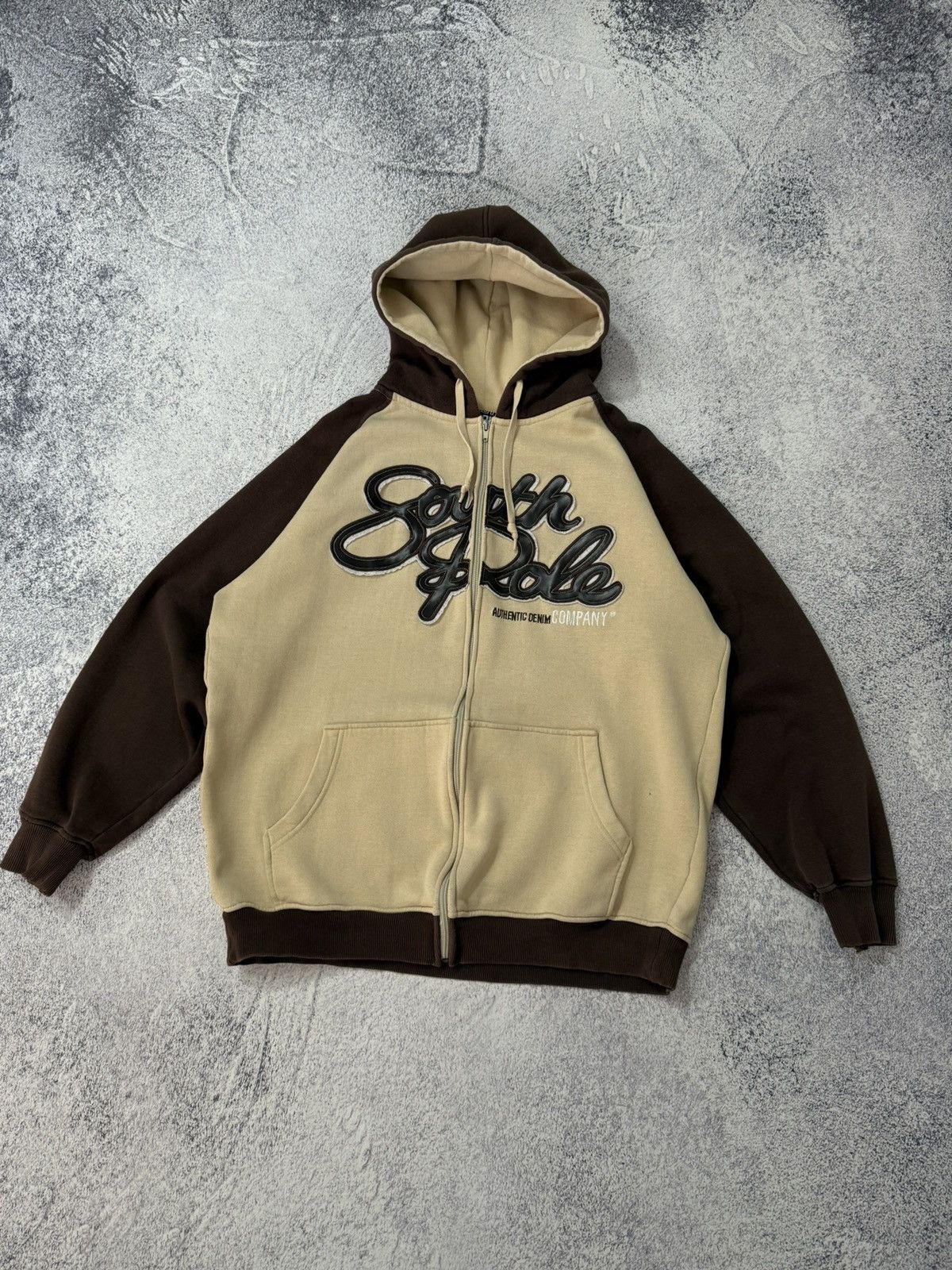 Southpole CRAZY Y2K Baggy Southpole Grunge Style Zip-Up Hoodie Size US L / EU 52-54 / 3 - 1 Thumbnail