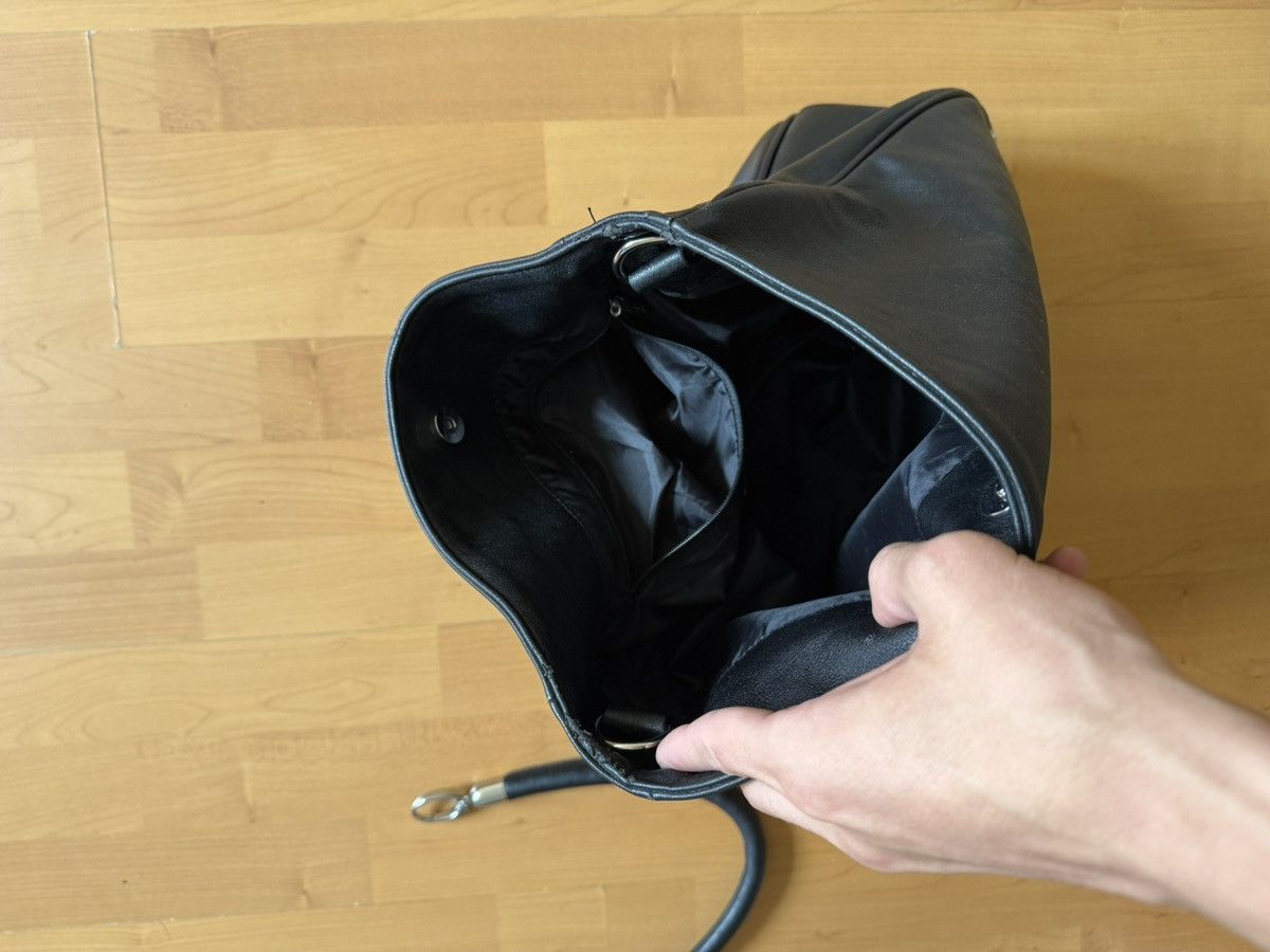 Thierry Mugler Thierry Mugler Leather Shoulder Bag Black Size ONE SIZE - 16 Thumbnail