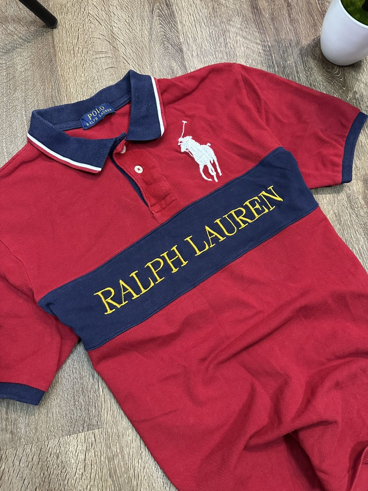 Polo Ralph Lauren Polo Ralph Lauren T-Shirt Big Logo Vintage Size US S / EU 44-46 / 1 - 3 Thumbnail
