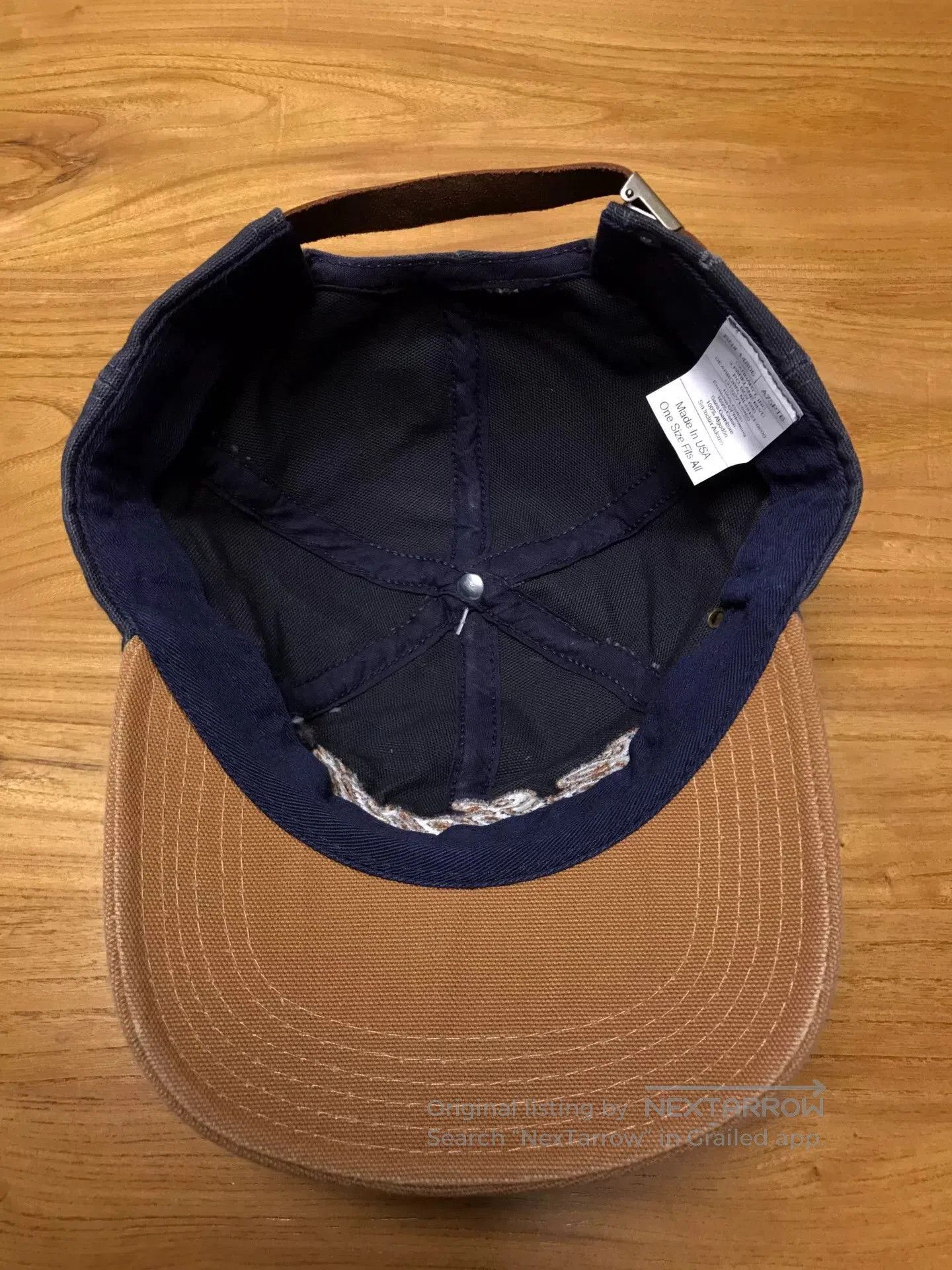 Carhartt Carhartt A75 PTB Oil Blue Baseball Cap. Size ONE SIZE - 6 Thumbnail