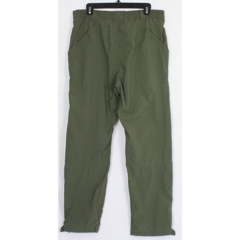 L.L. Bean L.L. Bean Nylon Outdoor Pants 34 Olive Green Hiking Trail Size US 34 / EU 50 - 8 Thumbnail