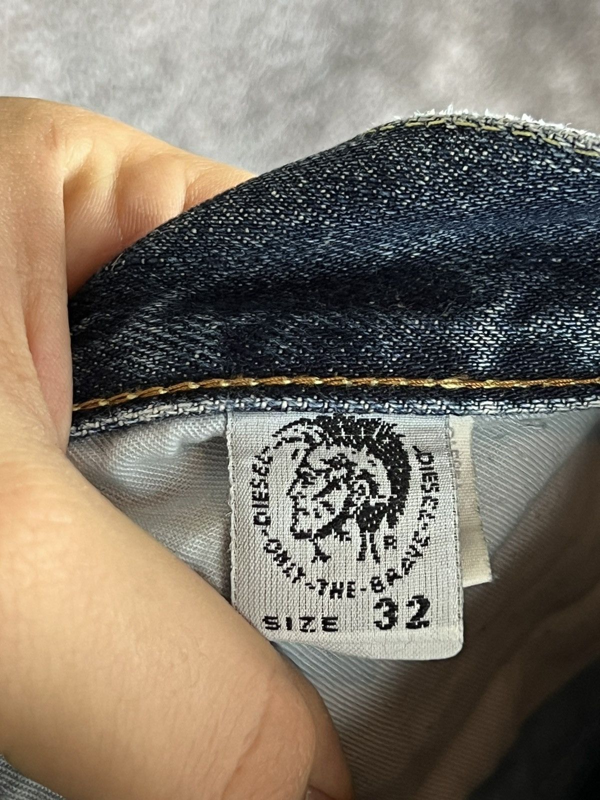 Diesel Diesel RR-55 regular fit classic denim navy fellow Italy 32 Size US 32 / EU 48 - 8 Thumbnail