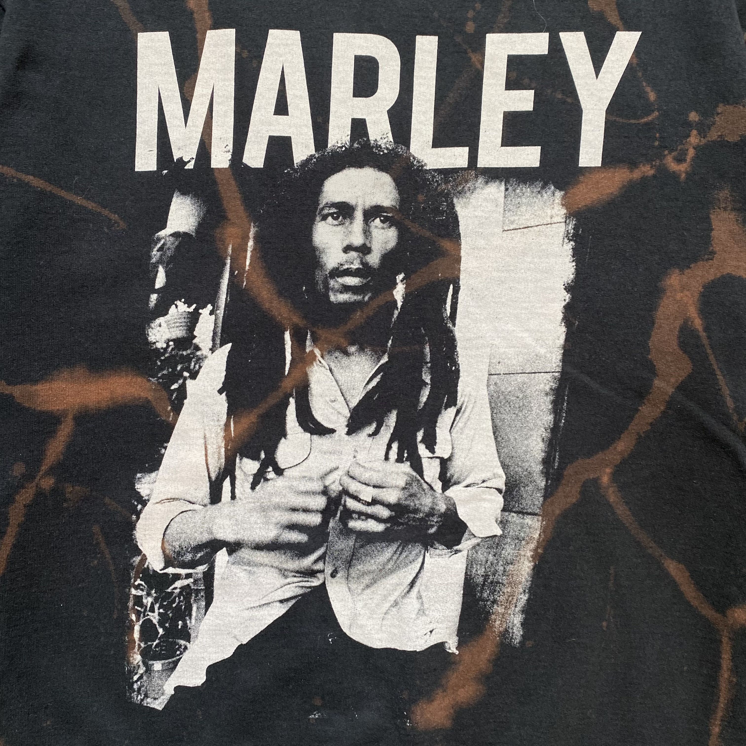 Bob Marley ☘️Custom Bob Marley Rasta big logo vintage sweatshirt Size US M / EU 48-50 / 2 - 5 Thumbnail