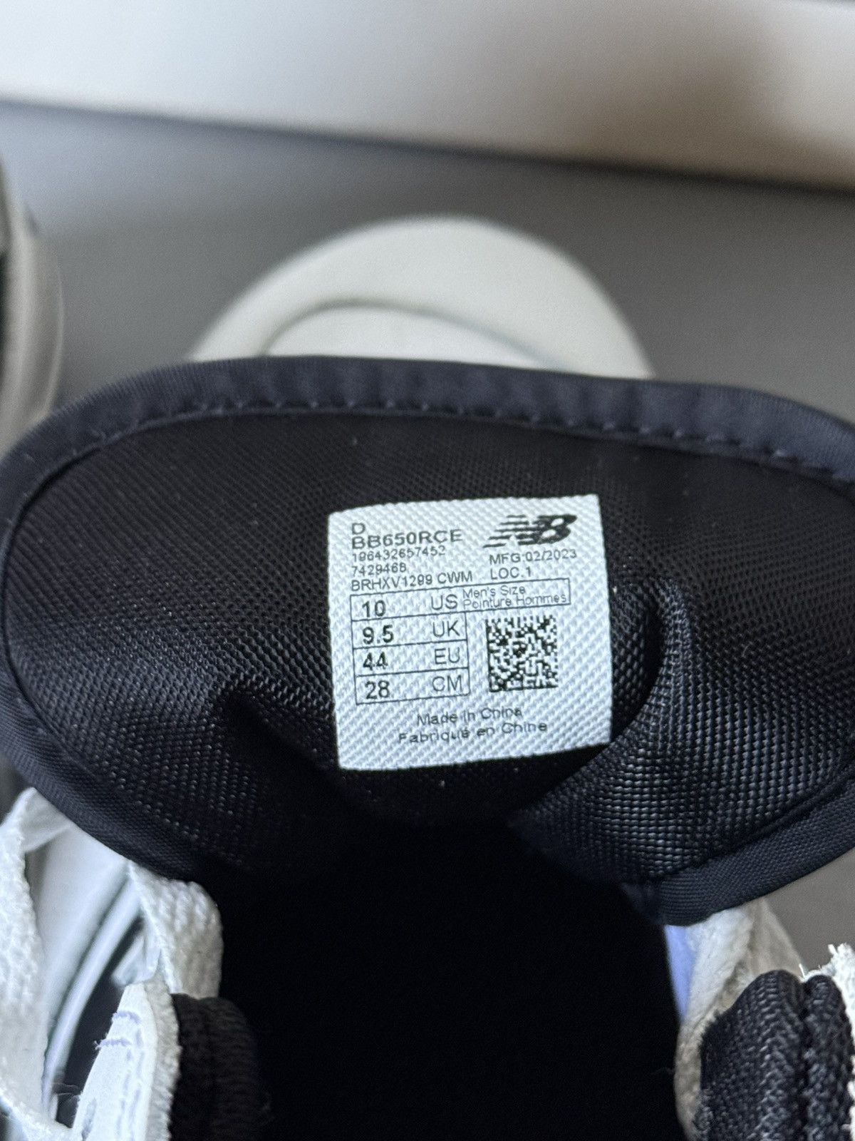 New Balance New balance 650R 'White Black' *no box* Size US 10 / EU 43 - 6 Thumbnail