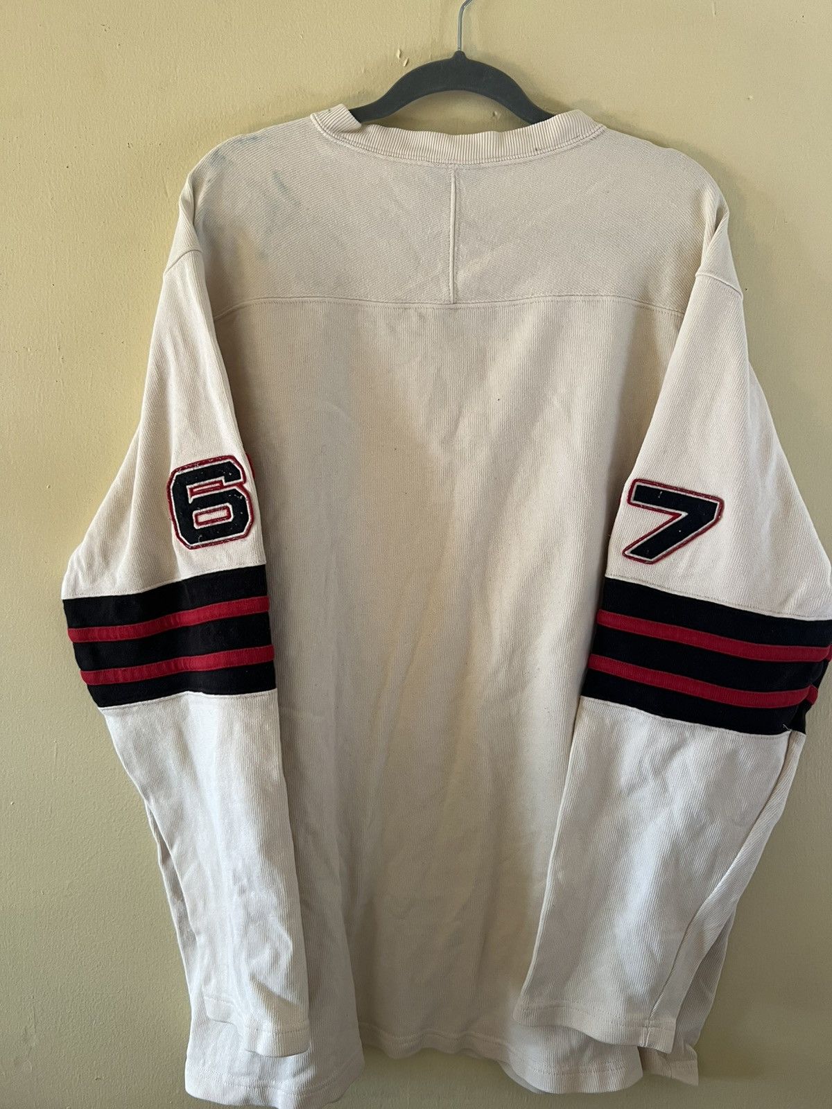Polo Ralph Lauren × Vintage Vintage Polo Jeans Co. Long Sleeve Sweater - Embroidered"67” Size US XL / EU 56 / 4 - 7 Thumbnail
