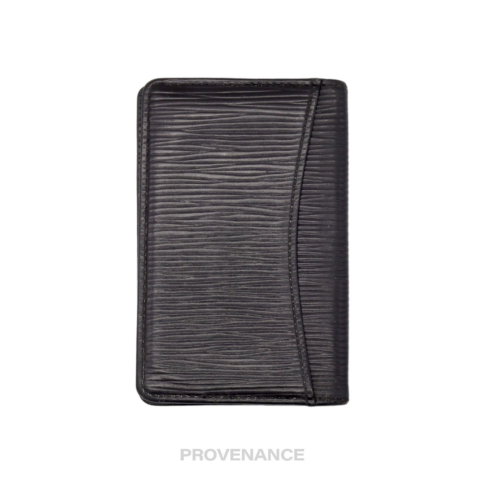 Louis Vuitton 🔴 Louis Vuitton Pocket Organizer Wallet - Black Epi Leather Size ONE SIZE - 3 Thumbnail