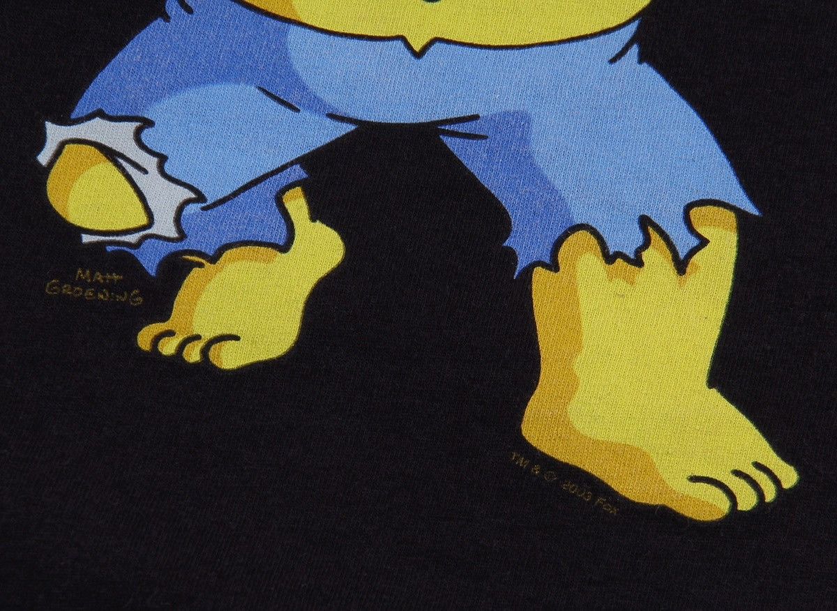 The Simpsons The Simpsons Vintage 2003 The Ingestible Bulk T Shirt L Size US L / EU 52-54 / 3 - 3 Thumbnail