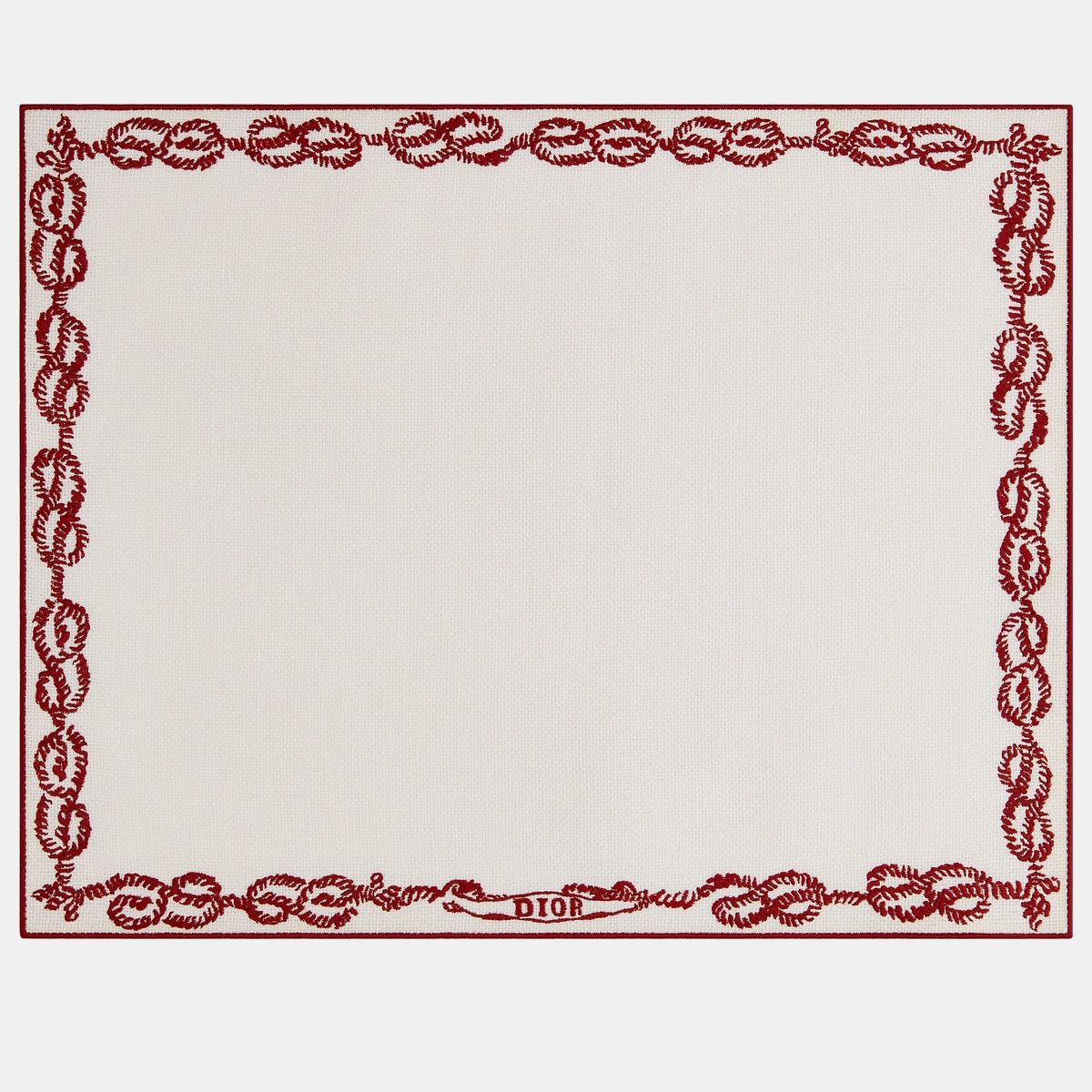 Dior o1bcso1str0624 Size: OS / Placemat in Red Size ONE SIZE - 1 Thumbnail