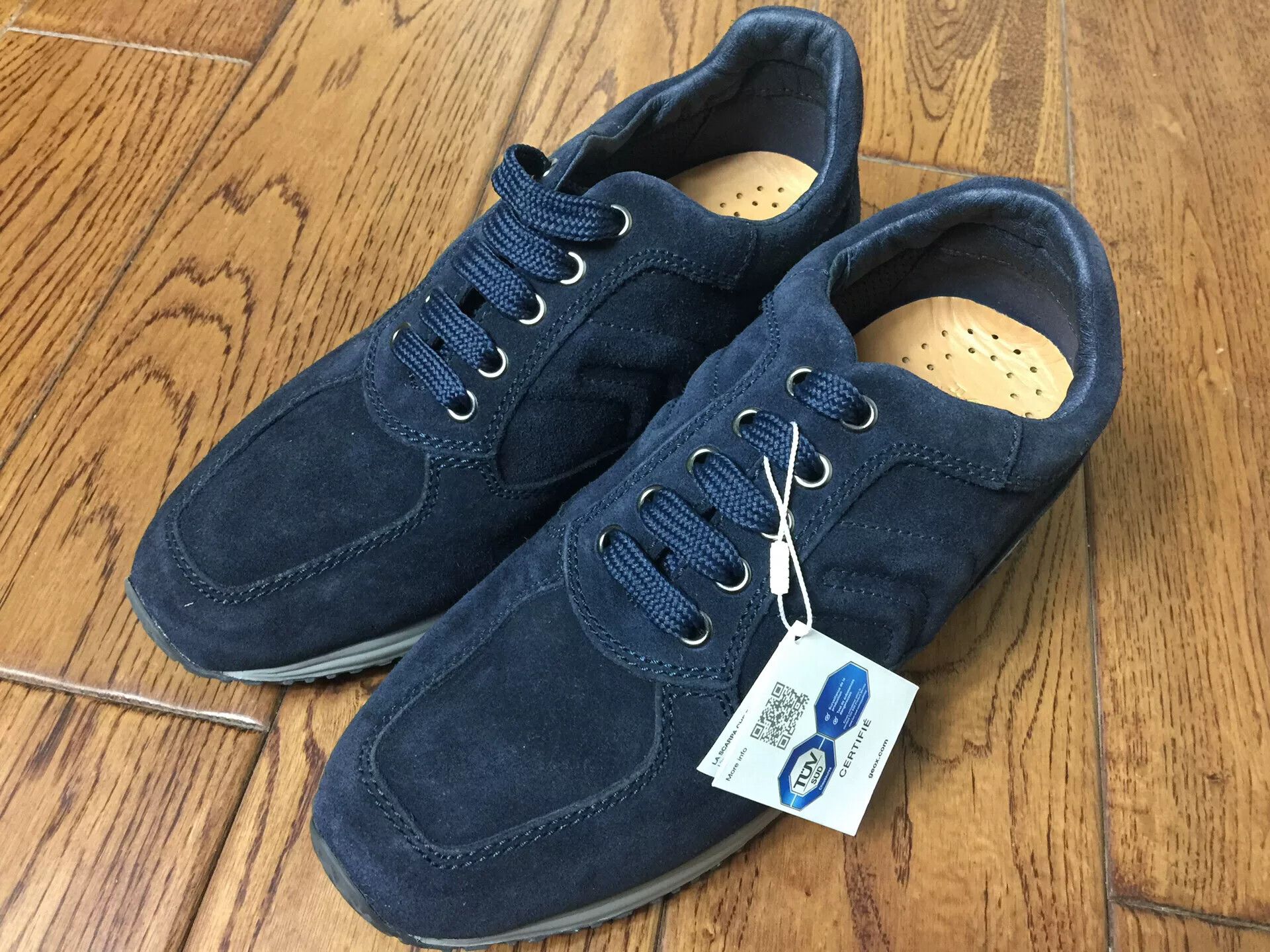 Geox GEOX Men's Suede Business Casual Shoes Size US 6 / EU 39 - 1 Thumbnail