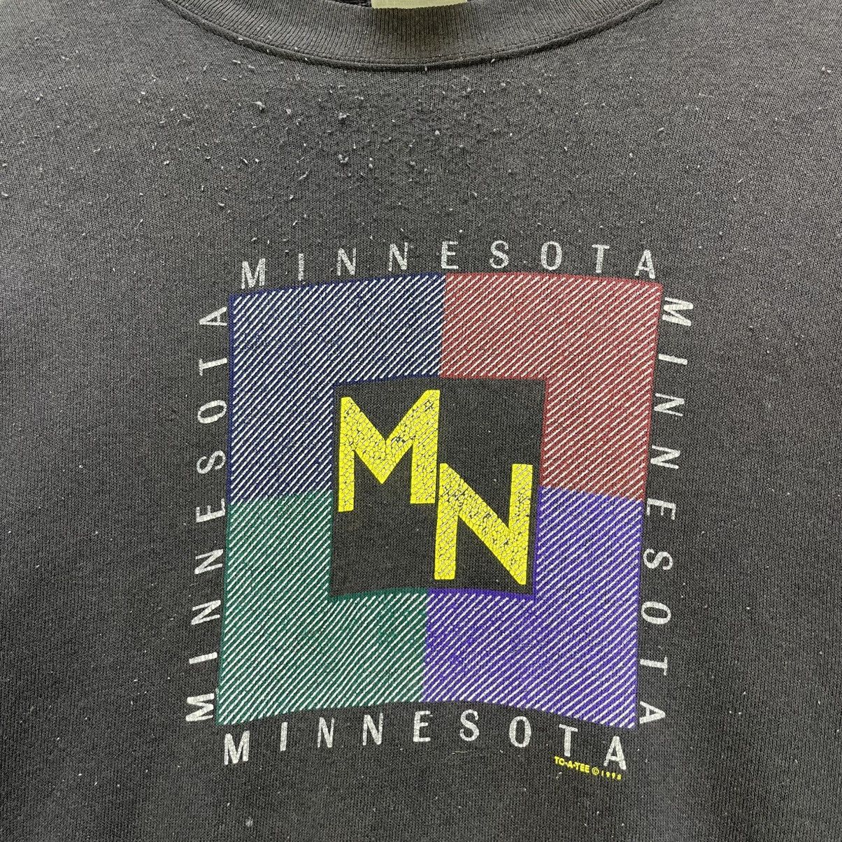 Vintage 💥Vintage 90s Minnesota Sweatshirt Size US M / EU 48-50 / 2 - 3 Thumbnail