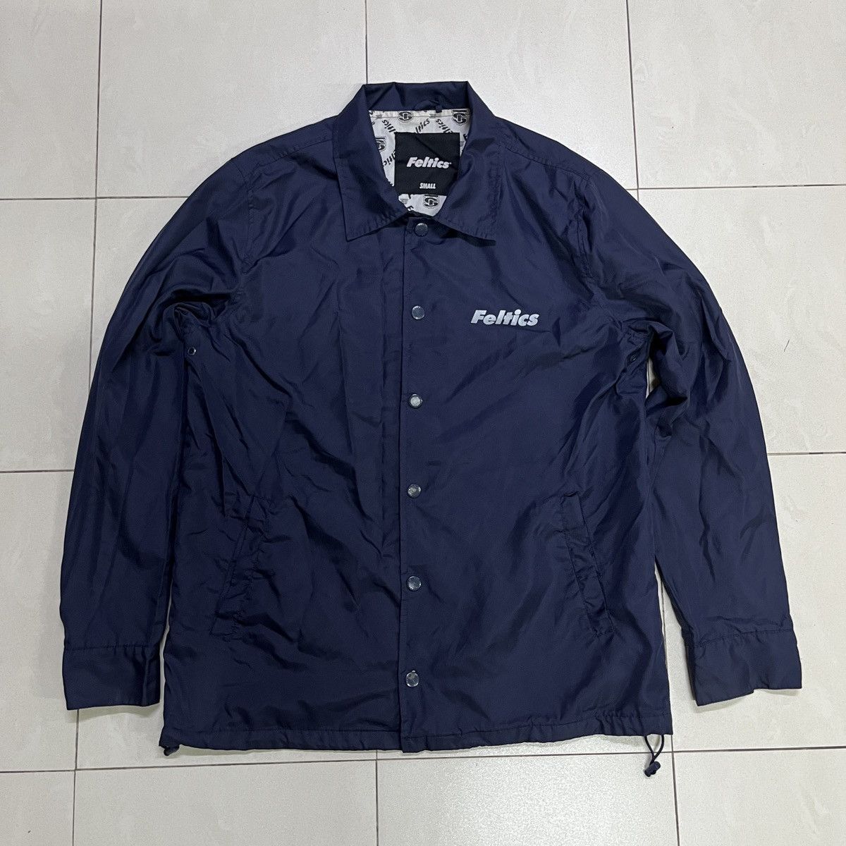 Japanese Brand × Vintage Feltics Reflective Coach Jacket Size US S / EU 44-46 / 1 - 2 Thumbnail