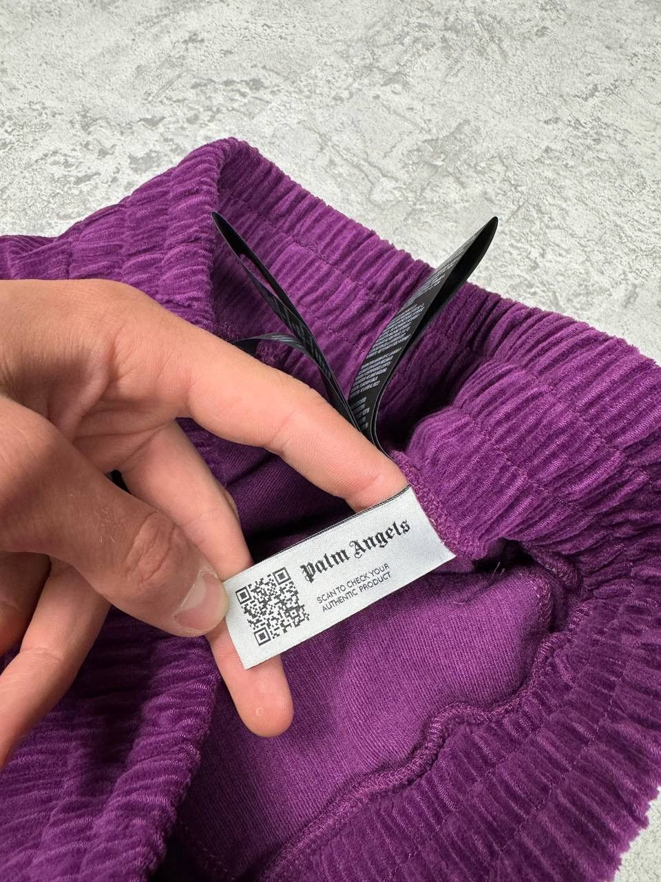 Palm Angels Palm Angels Violet Velvet Man Track Pants Size XS Size US 28 / EU 44 - 18 Thumbnail