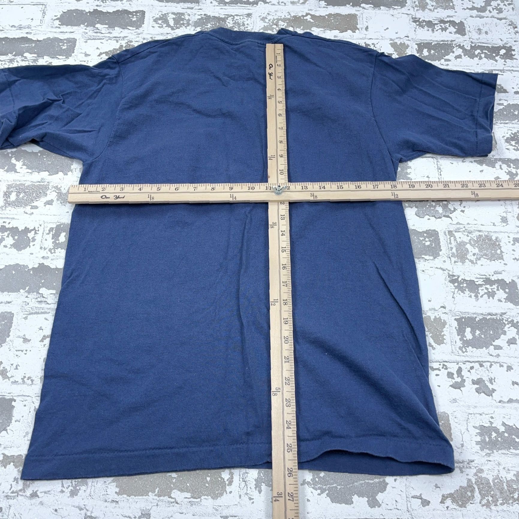 Fruit Of The Loom VINTAGE Fruit of the Loom Golf Shirt Men Medium Blue 90s Myrtle Beach Tee Puffy Short Sleeve Crew Neck Logo Shirt Mens Size US M / EU 48-50 / 2 - 7 Thumbnail