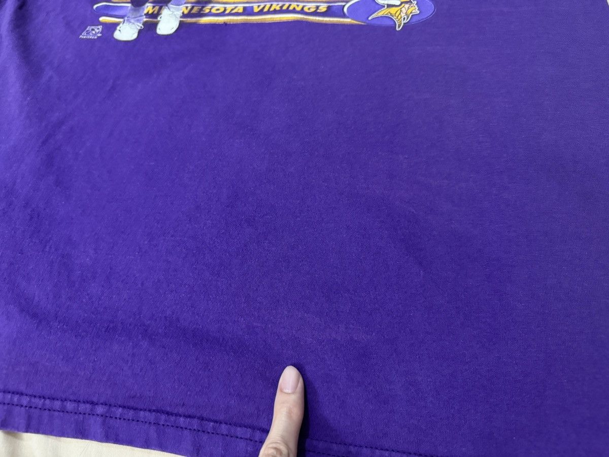 NFL Vintage 90s NFL Minnesota Vikings Randy Moss Tee Tom Brady Size US L / EU 52-54 / 3 - 7 Thumbnail