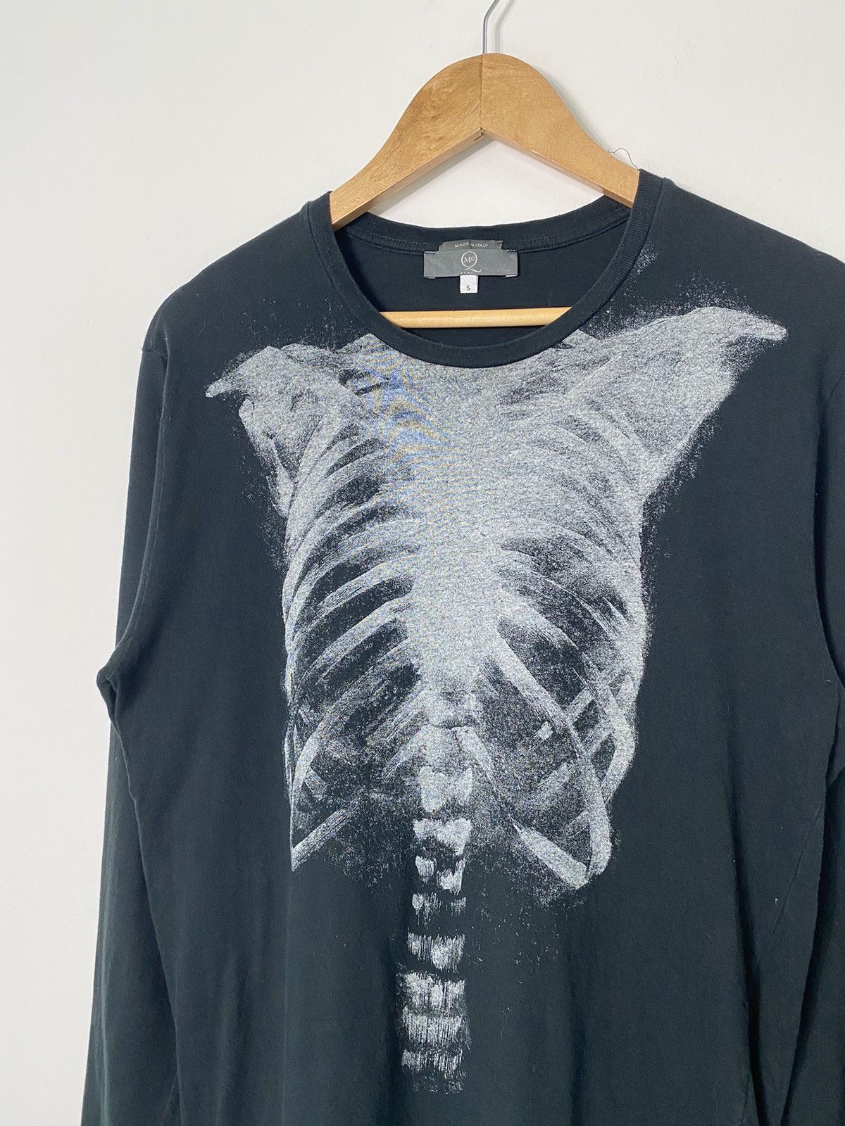 MCQ MCQ Skeleton Anatomy Longsleeve T-shirt Size US S / EU 44-46 / 1 - 2 Thumbnail