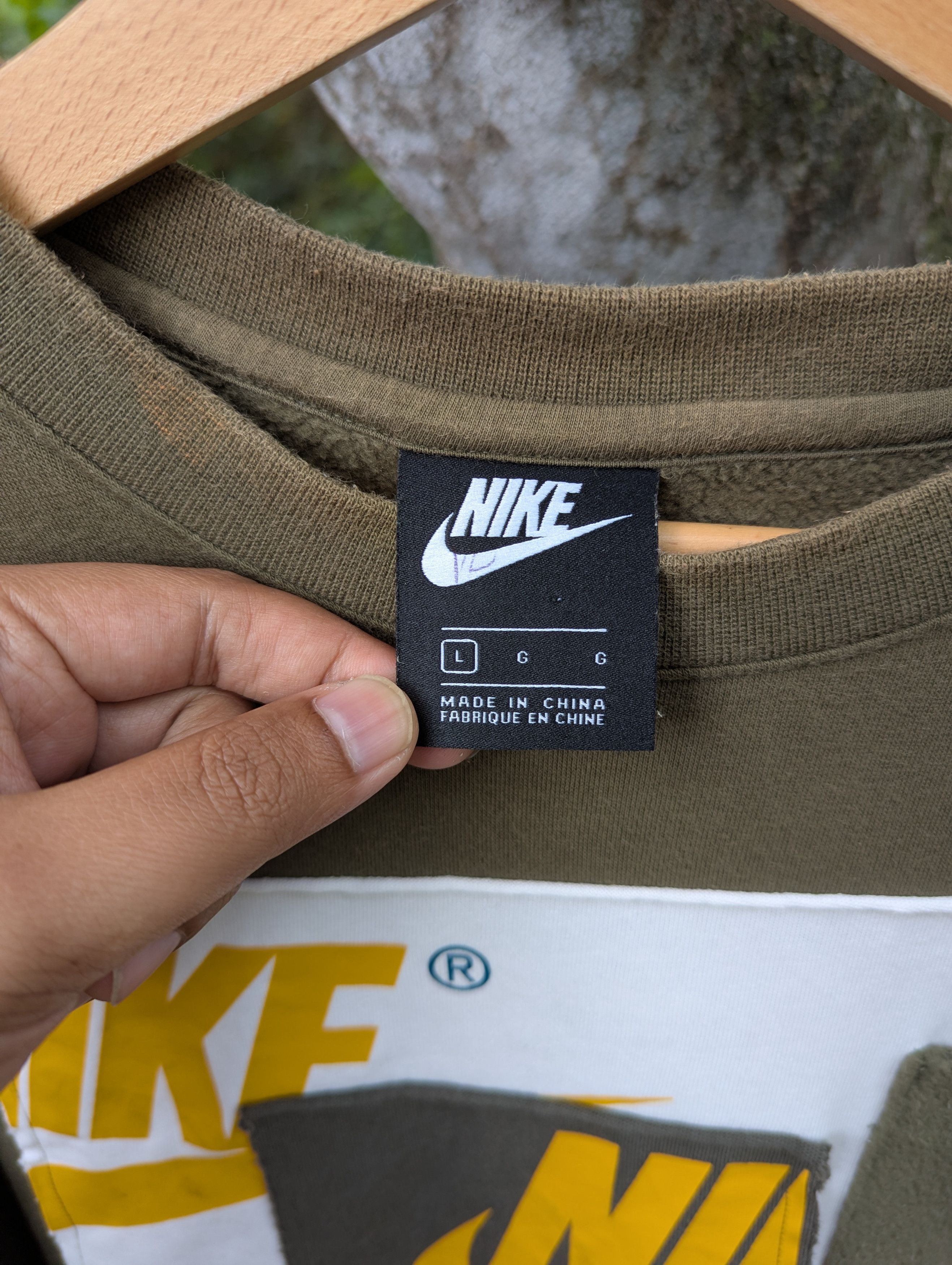 Nike Nike Wild Patchwork Sweatshirt Size US L / EU 52-54 / 3 - 8 Thumbnail
