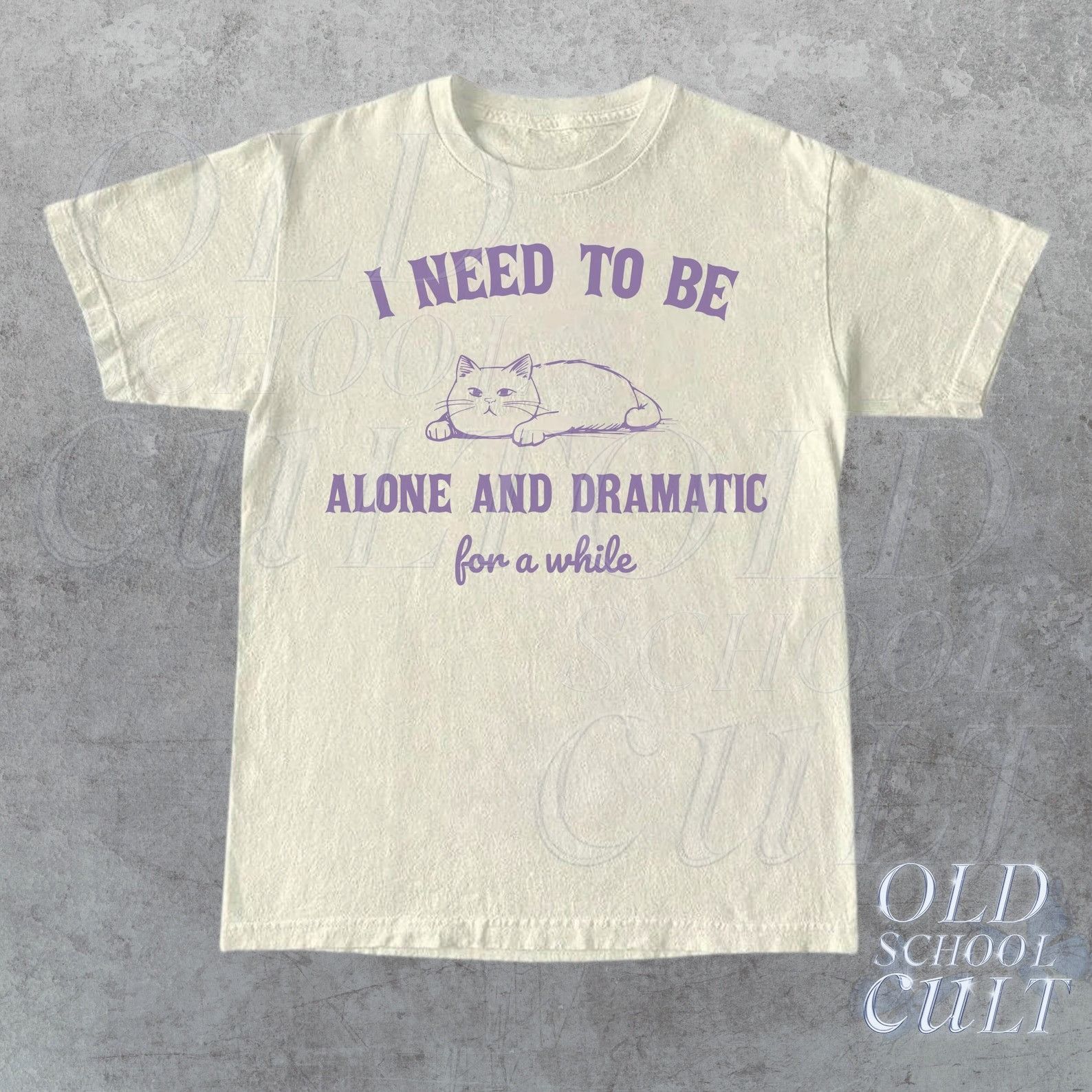 The Unbranded Brand Need To Be Alone And Dramatic For A While Retro T-Shirt Size US L / EU 52-54 / 3 - 1 Thumbnail