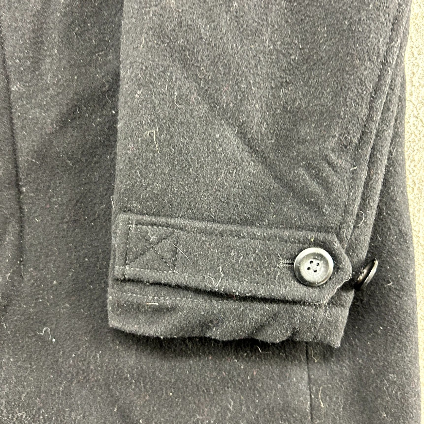 Gap VINTAGE Gap Coat Mens M Long Wool Solid Overcoat Size US M / EU 48-50 / 2 - 5 Thumbnail