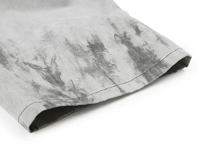 Other Gray Tie-Dye Wide-Leg Pants – Size M Size US 32 / EU 48 - 5 Thumbnail