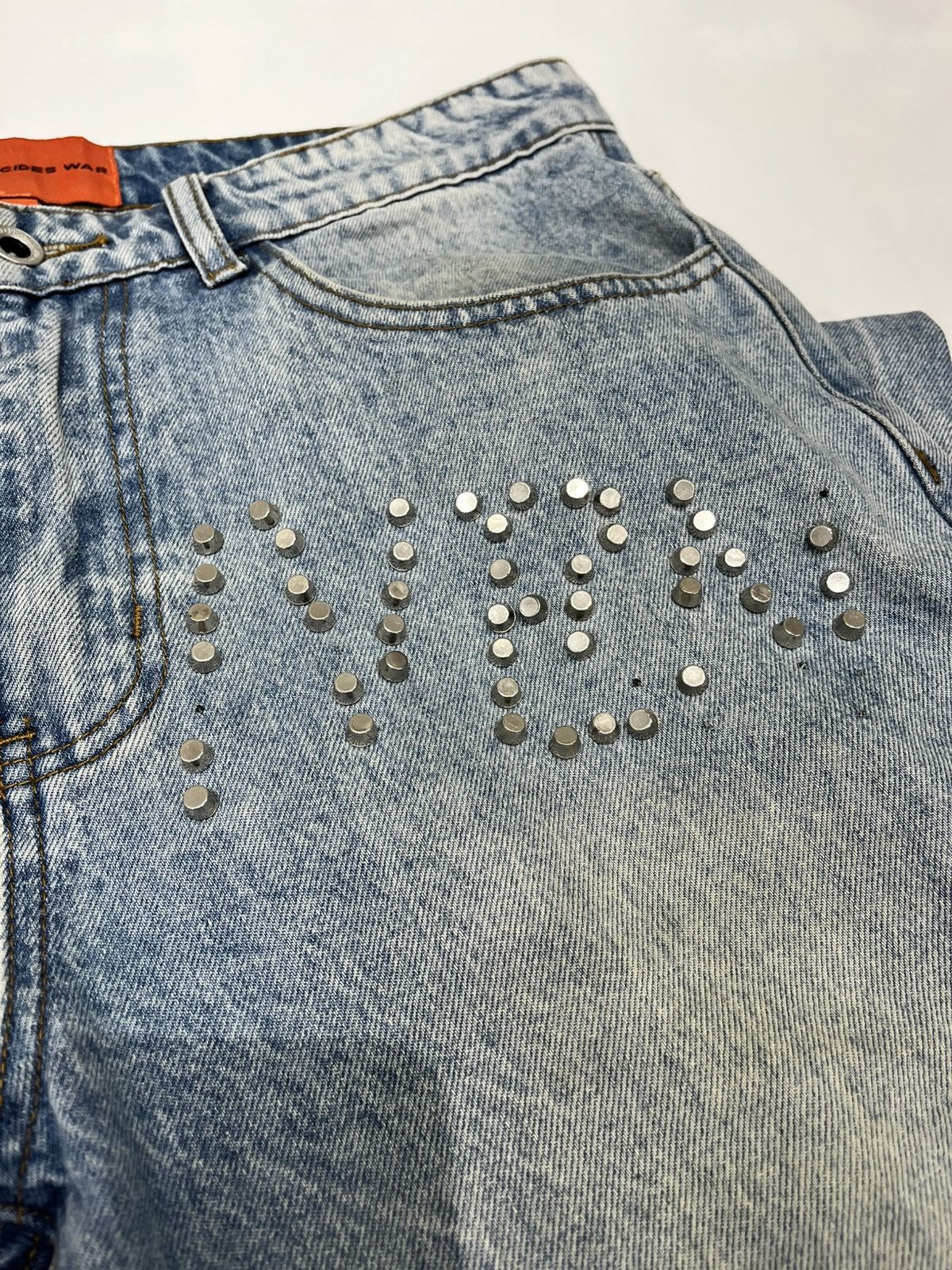 Who Decides War Who Decides War Denim Jeans Blue Size US 32 / EU 48 - 4 Thumbnail
