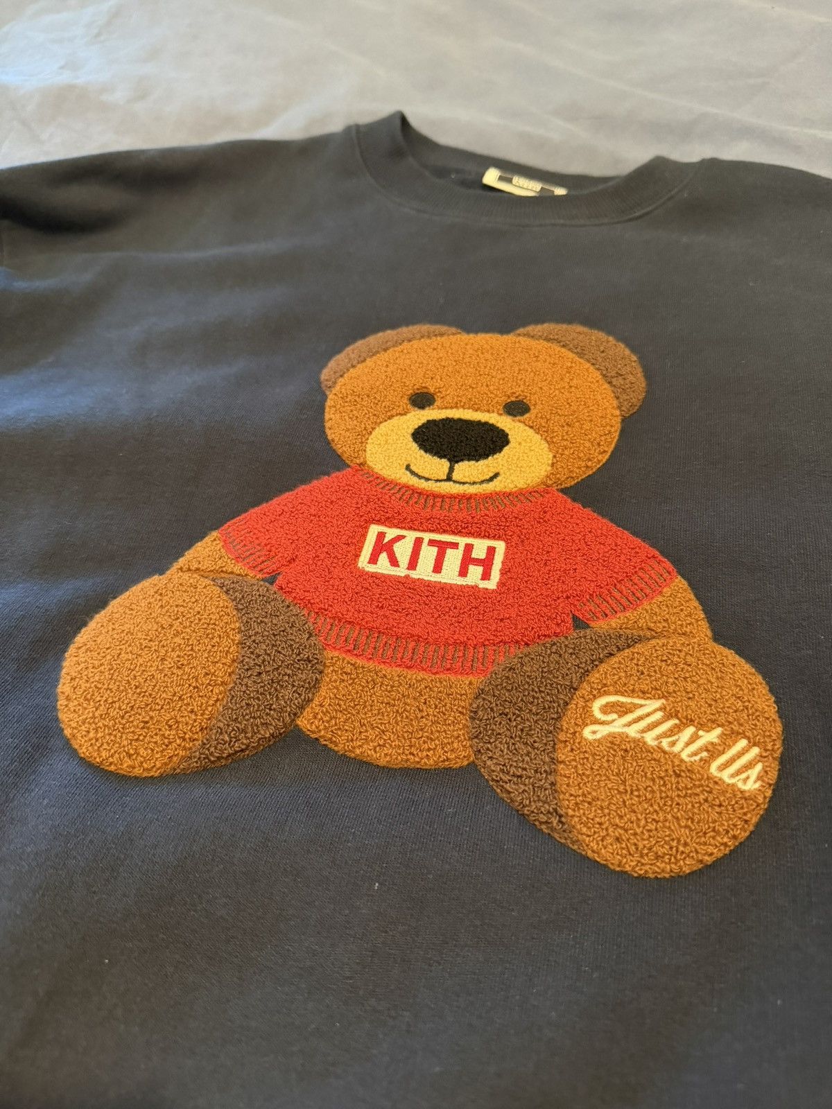 Kith Kith Kithmas Teddy Nelson Crewneck Sweatshirt Nocturnal M Size US M / EU 48-50 / 2 - 5 Thumbnail