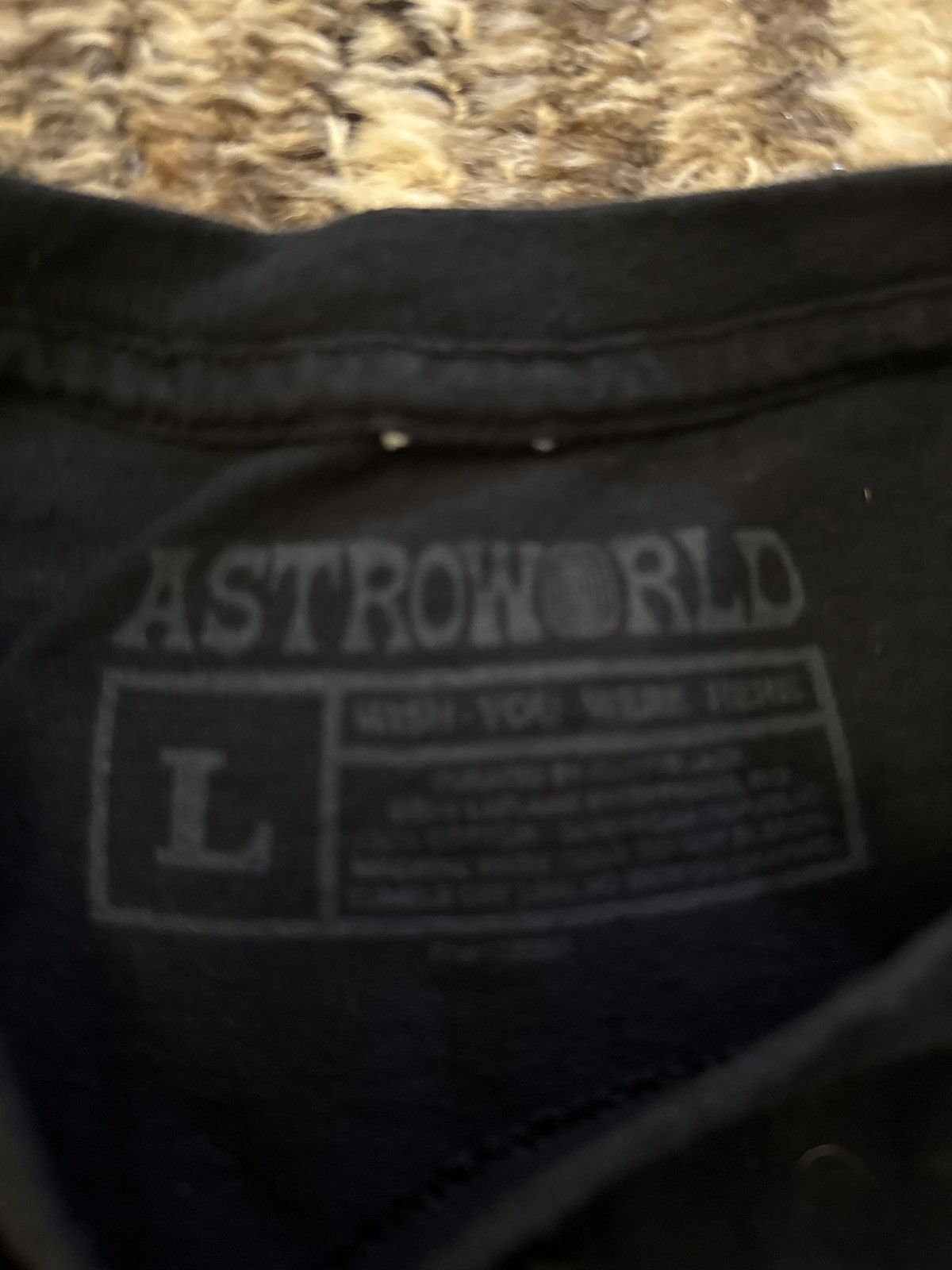 Travis Scott Travis Scott Astroworld Tour t shirt Size US L / EU 52-54 / 3 - 4 Thumbnail
