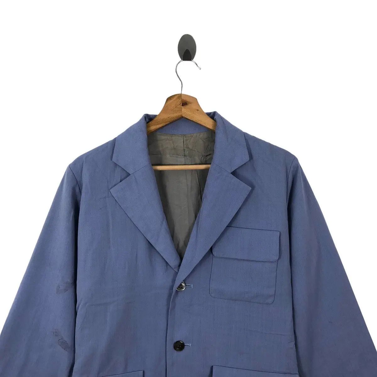Yohji Yamamoto Vtg YOHJI YAMAMOTO Y’s 1996 Collection Trench Coat Jacket Size M / US 6-8 / IT 42-44 - 2 Thumbnail