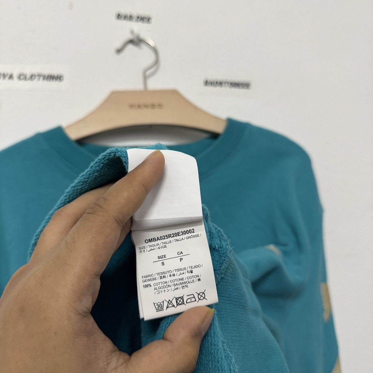 Off-White [FREE SHIPPING] Offwhite Tape Arrows Sweatshirt Size US S / EU 44-46 / 1 - 5 Thumbnail