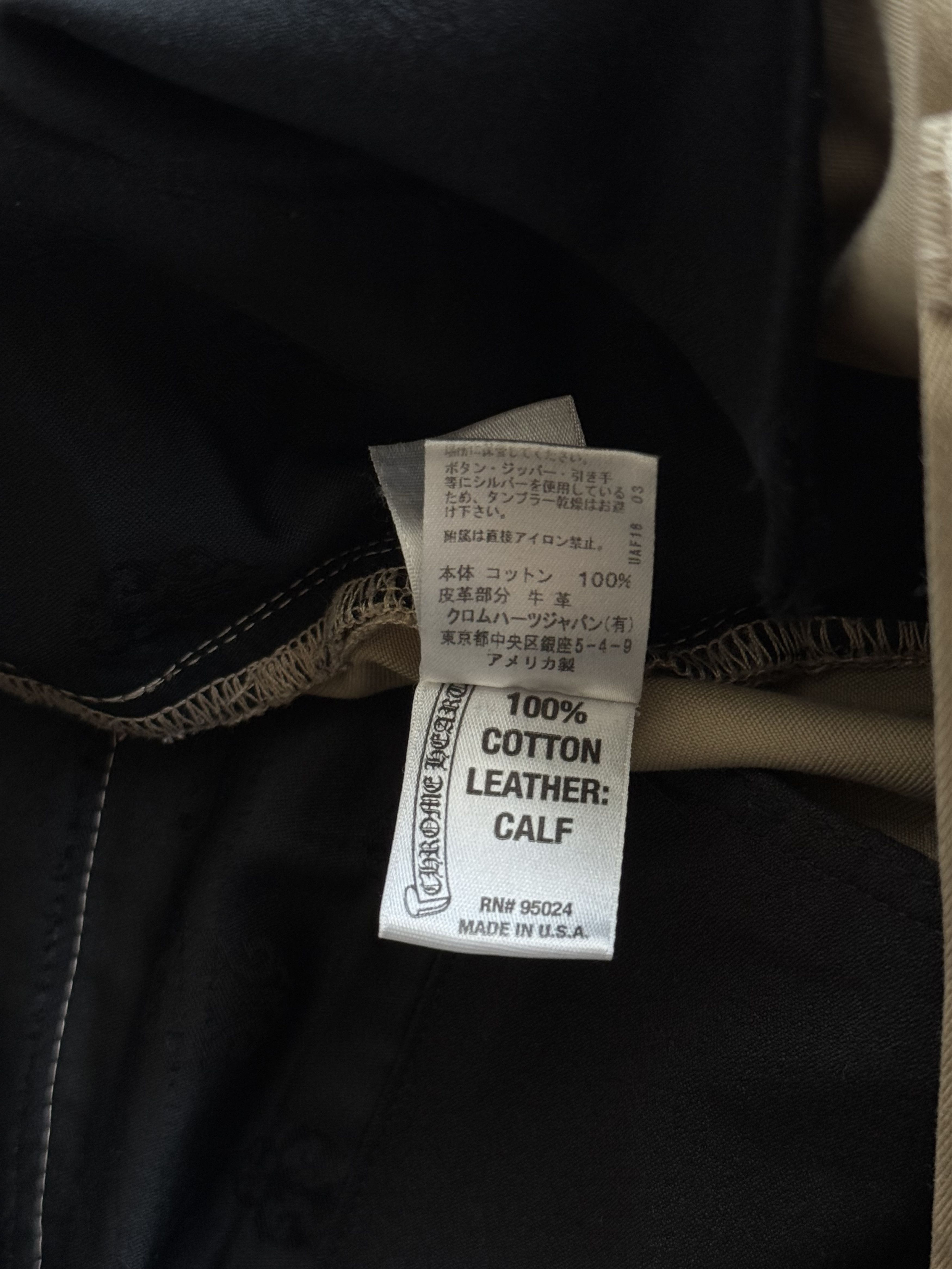 Chrome Hearts Chrome Hearts Beige Chinos Size US 32 / EU 48 - 5 Thumbnail