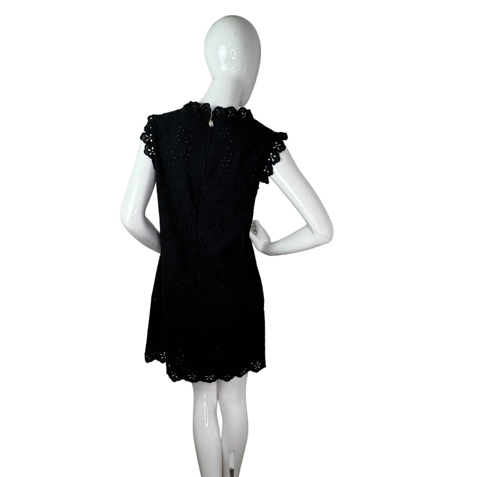 Kate Spade Kate Spade Daisy Eyelet Shift Dress SIZE 4 Size S / US 4 / IT 40 - 7 Thumbnail