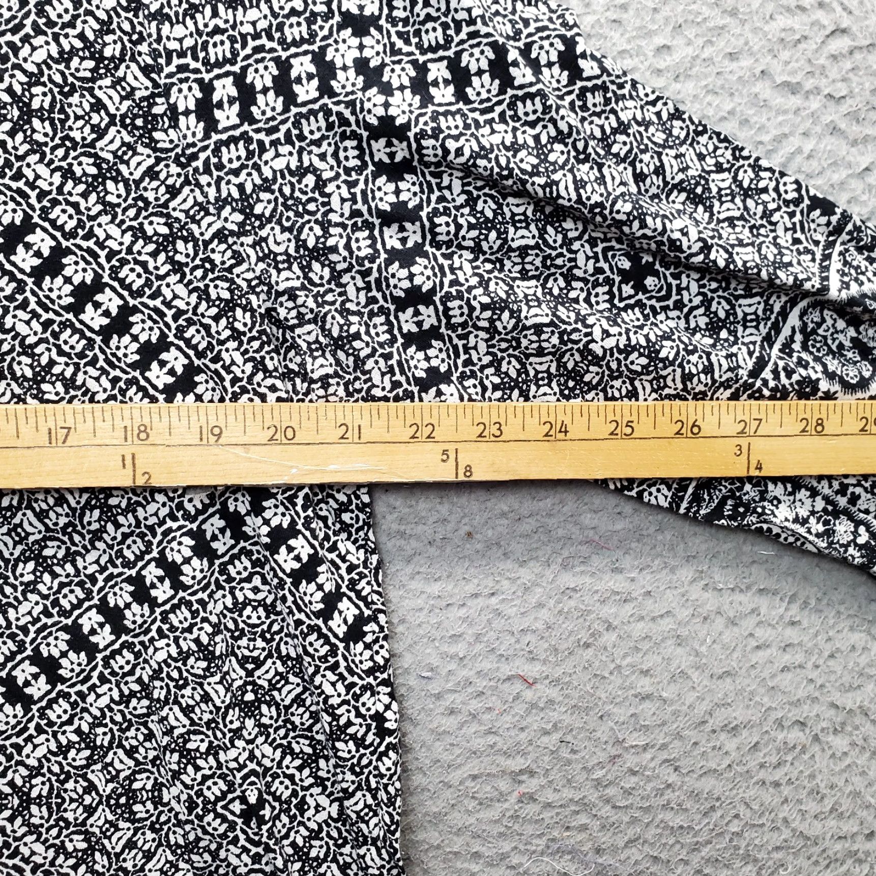 Lucky Brand Lucky Brand Tunic Top Womens 2X Multi Paisley Long Sleeve Round Neck Pullover Size XXL / US 16-18 / IT 52-54 - 4 Thumbnail