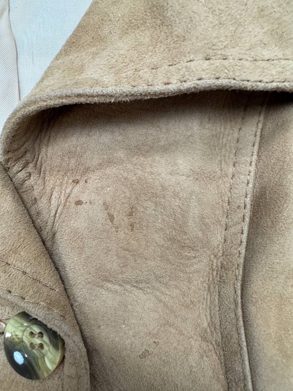 Vintage vintage suede coat for women Size L / US 10 / IT 46 - 5 Thumbnail