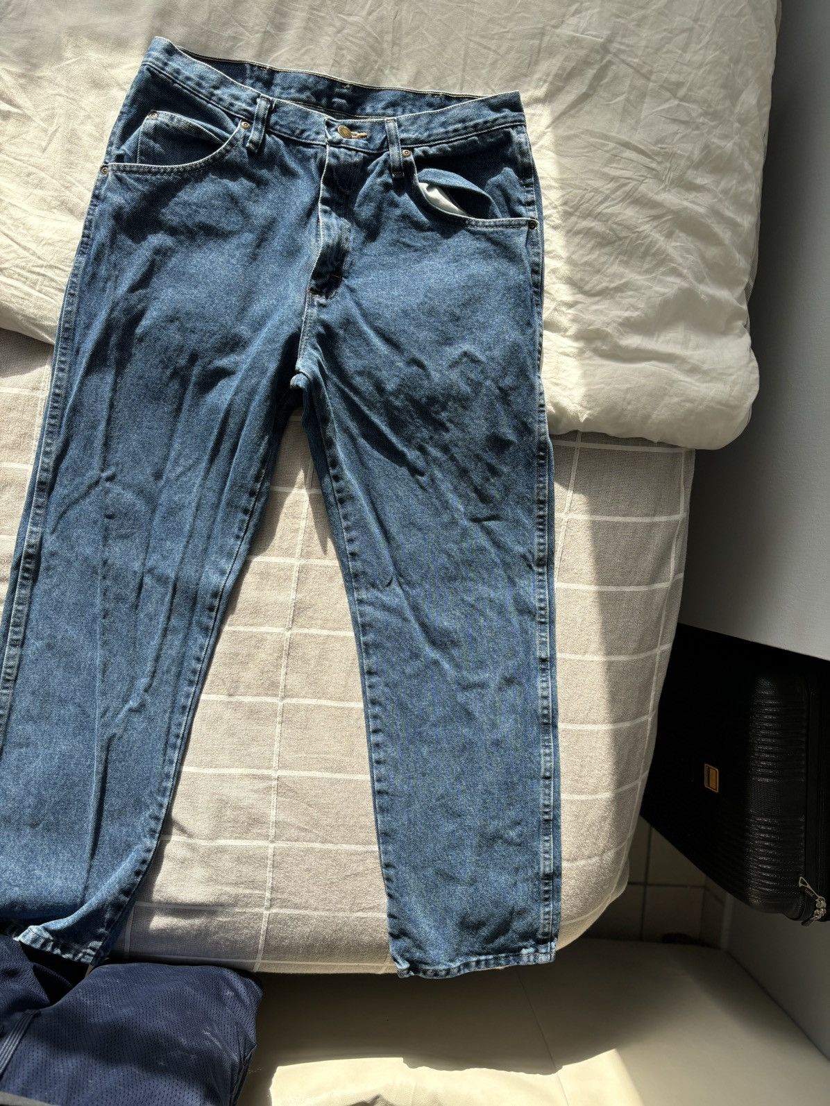 Vintage Vintage wrangler jeans Size US 34 / EU 50 - 1 Thumbnail