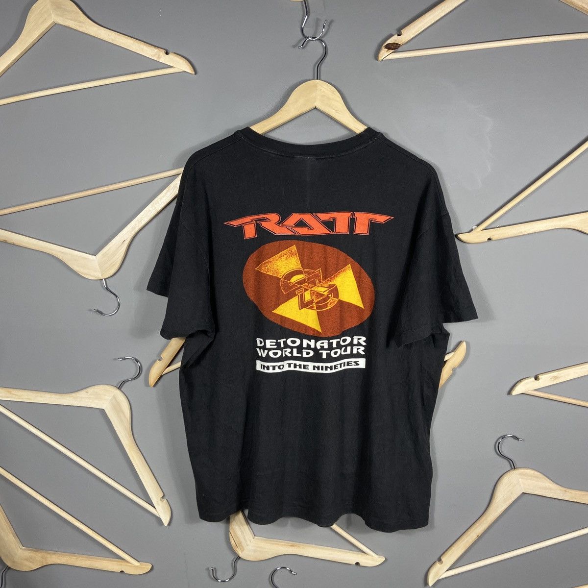 RATT DETONATOR WORLD TOUR Tシャツ Vintage 1990 Ratt Detonatour
