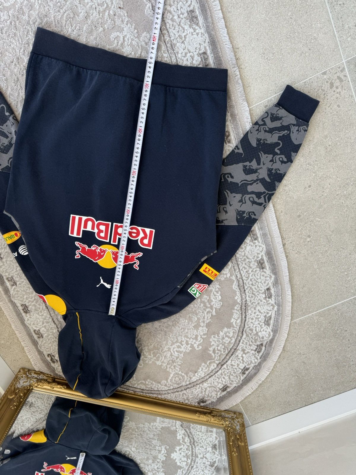 Red Bull Vintage Y2K Puma x Red Bull Zip Up Sweatshirt Size US M / EU 48-50 / 2 - 12 Thumbnail