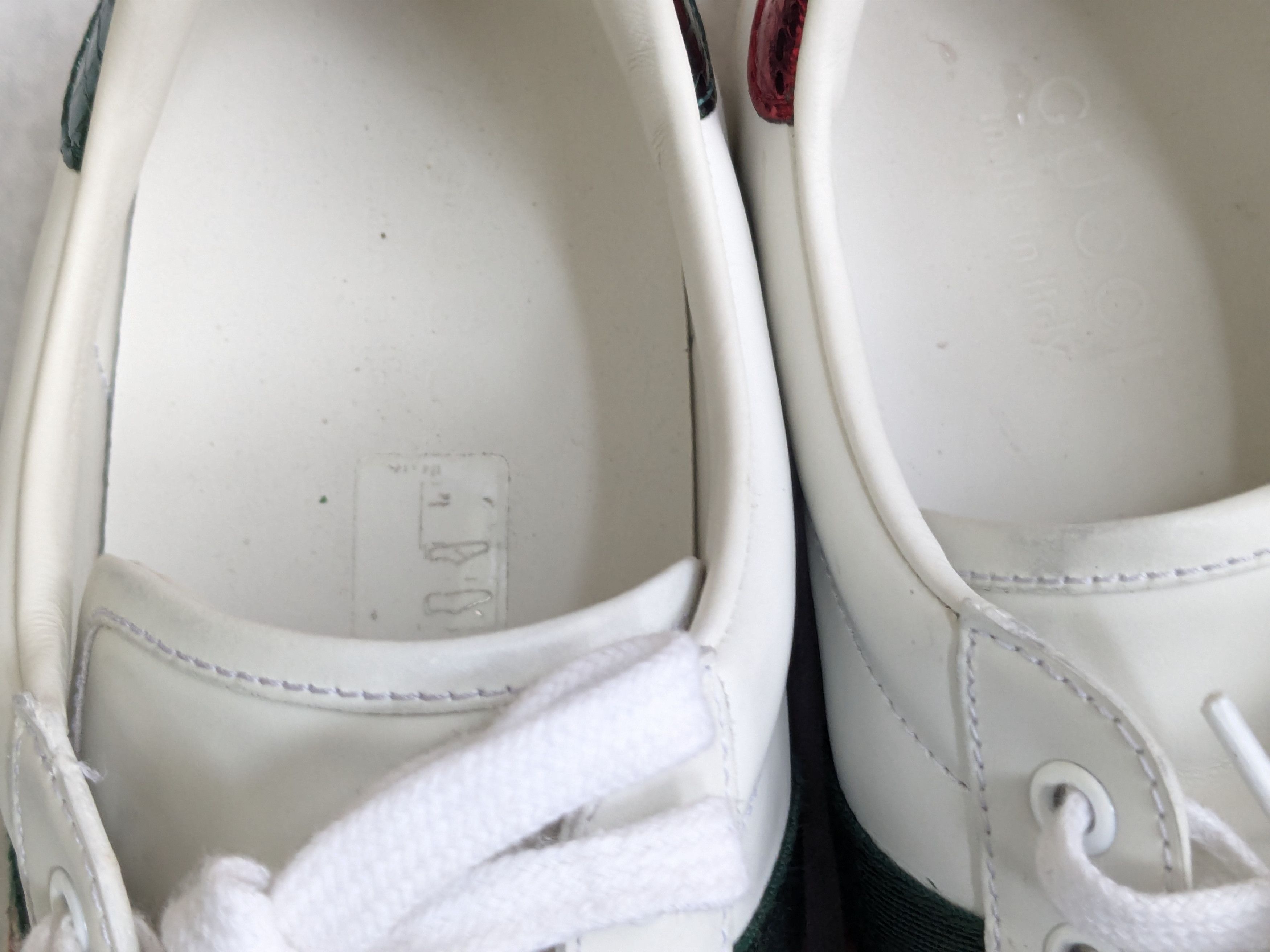 Gucci Gucci Ace White Bee 9 Low Tops Leather Size US 9 / EU 42 - 8 Thumbnail