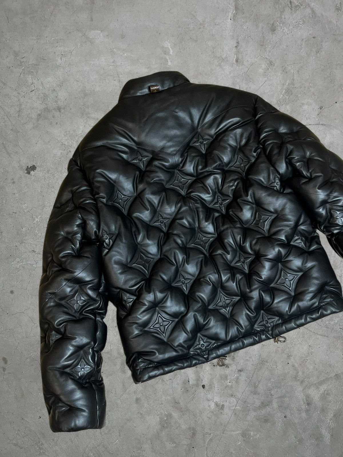 Louis Vuitton Louis Vuitton Embossed Monogram Leather Jacket Size US S / EU 44-46 / 1 - 12 Thumbnail