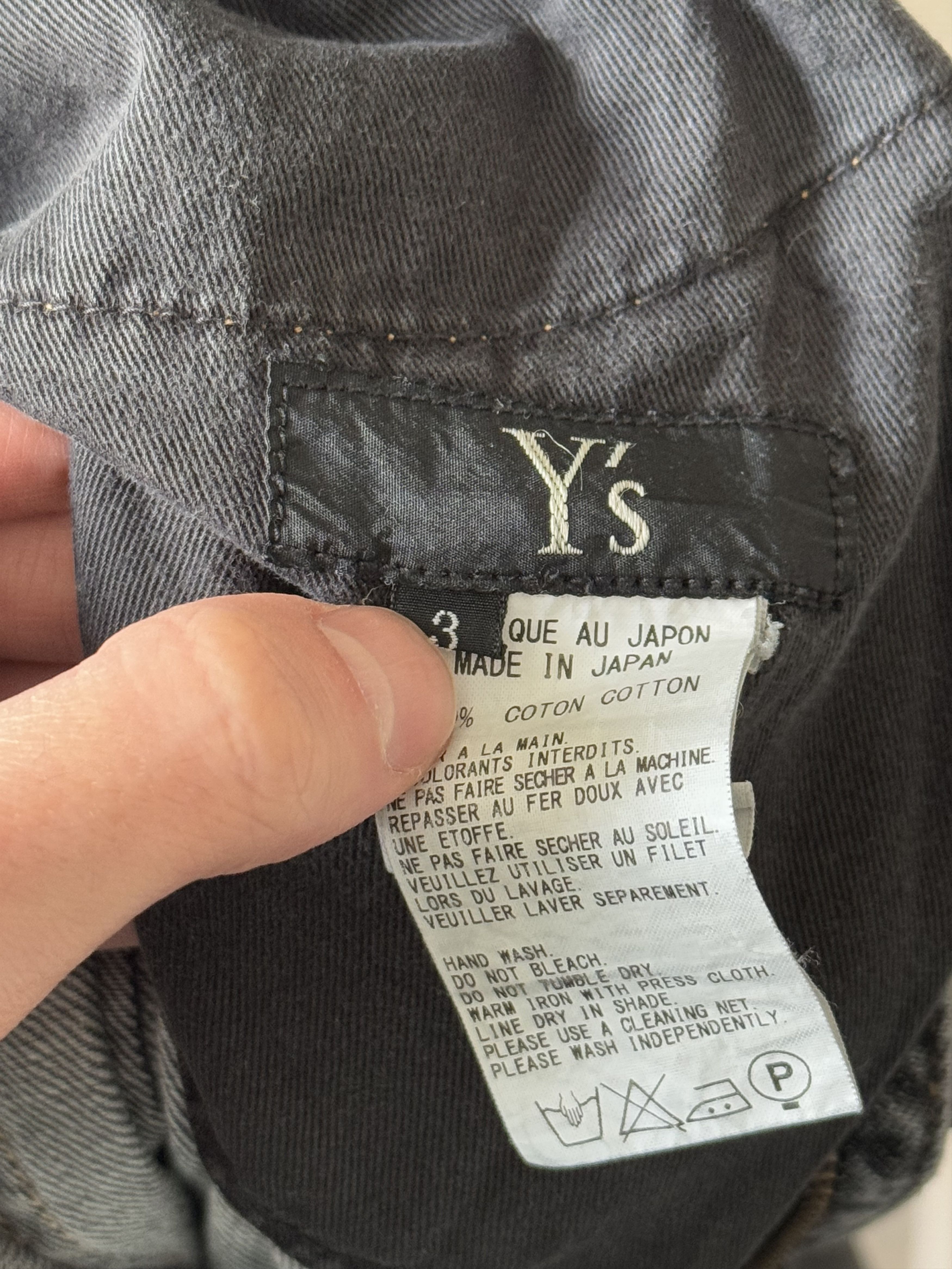 Y's × Yohji Yamamoto Y's jeans Size US 32 / EU 48 - 9 Thumbnail