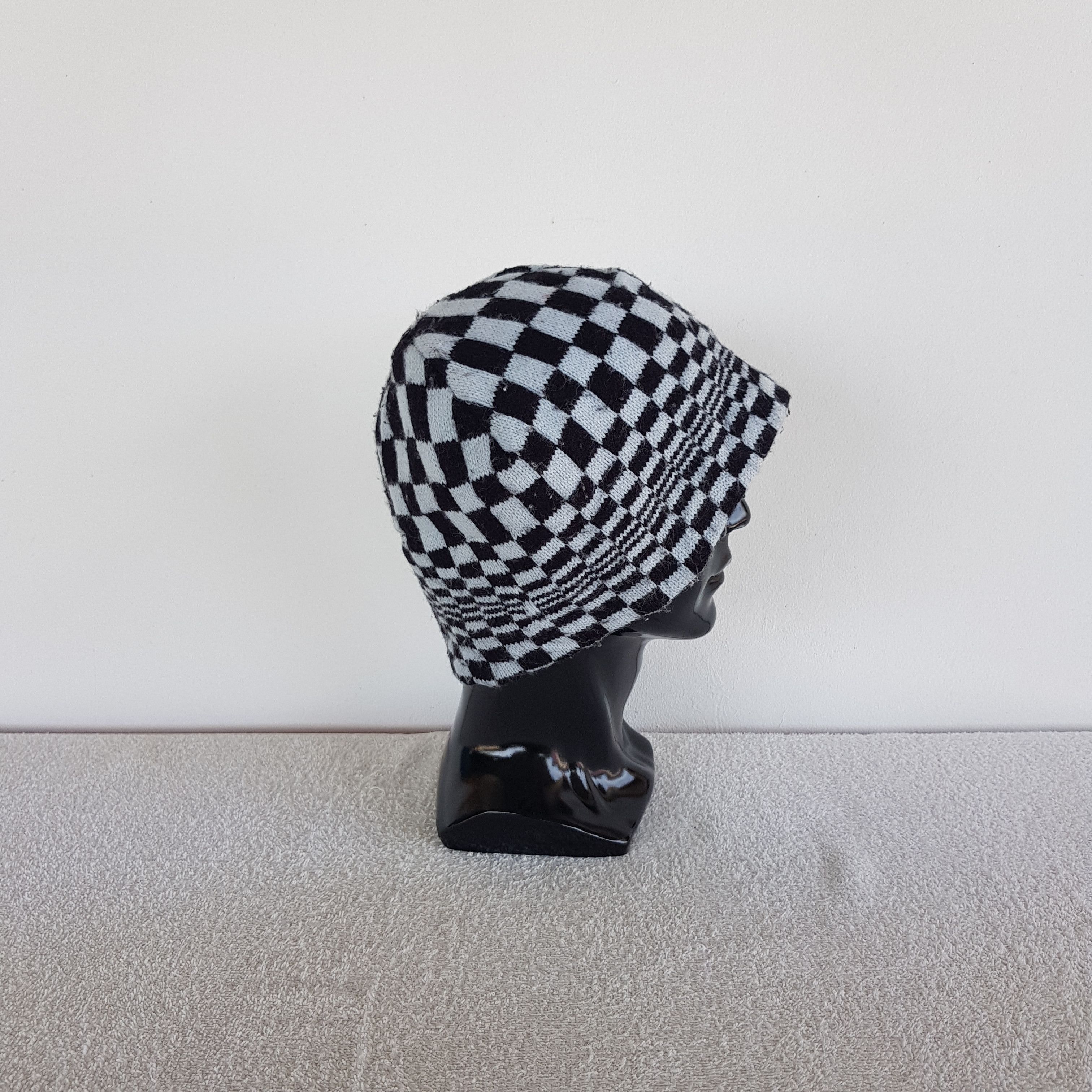 Other Vintage Checkboard Beanie Hip Hop Swag Snow Caps Ski Hats Size ONE SIZE - 3 Thumbnail
