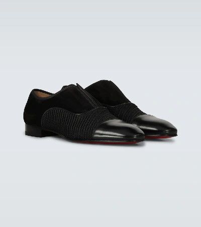 Christian Louboutin o1s1wg110924 Greggo Chick Flat Loafer in Black Size US 10 / EU 43 - 1 Thumbnail