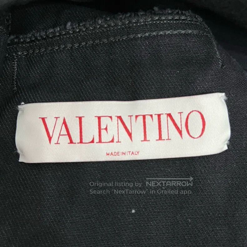 Valentino Valentino Embossed logo patchwork denim jacket jacket Size L / US 10 / IT 46 - 5 Thumbnail