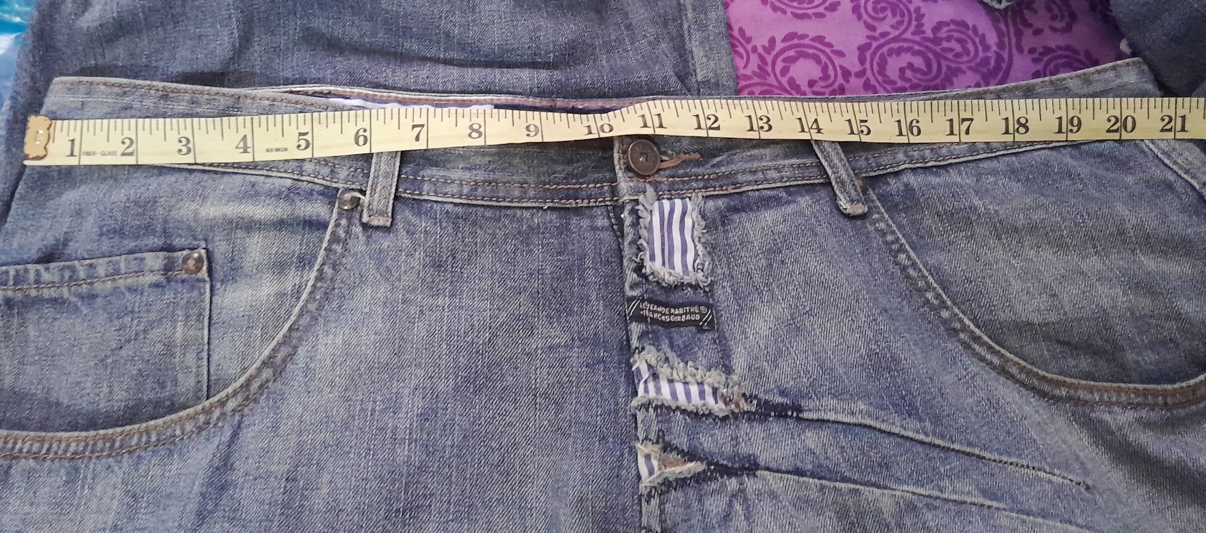 Marithe + Francois Girbaud ❤FINAL DROP❤MARITHE FRANCOIS GIRBAUD JEANS OVERSIZED Size US 42 / EU 58 - 14 Thumbnail