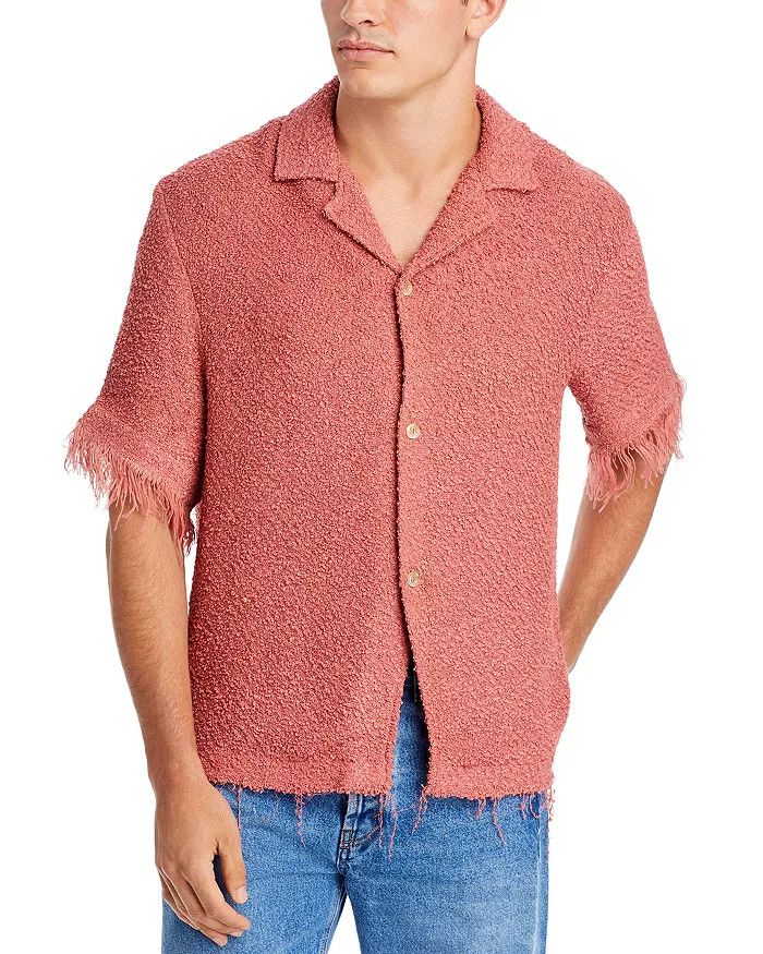 Sefr Fausto Shirt in Washed Red Size US M / EU 48-50 / 2 - 1 Thumbnail